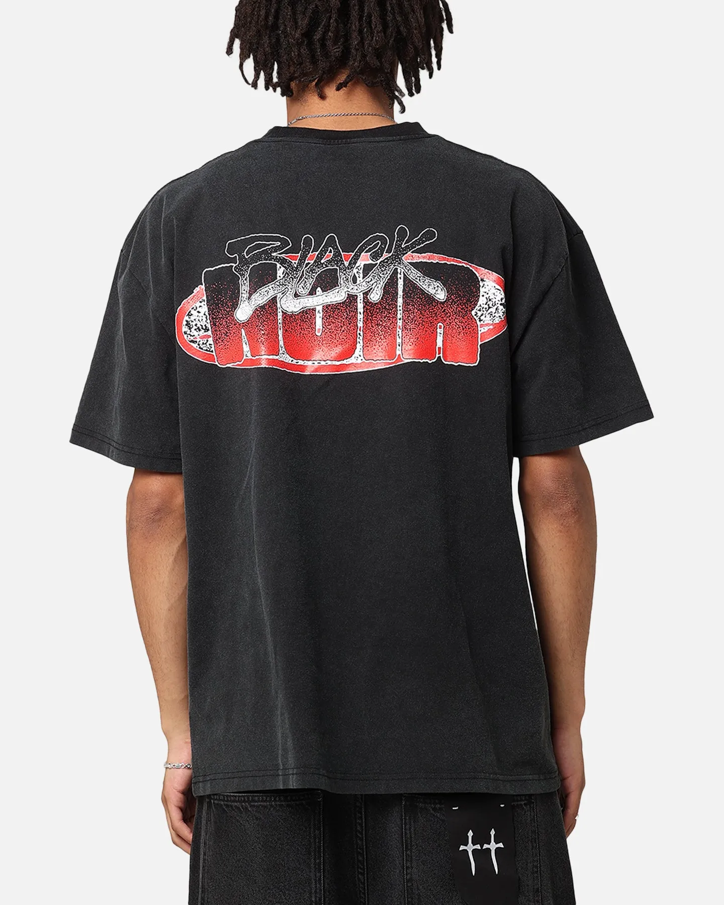 Goat Crew X The Boys Black Noir Vintage T-Shirt Black Acidwash sold by Culture Kings product image thumbnail 2