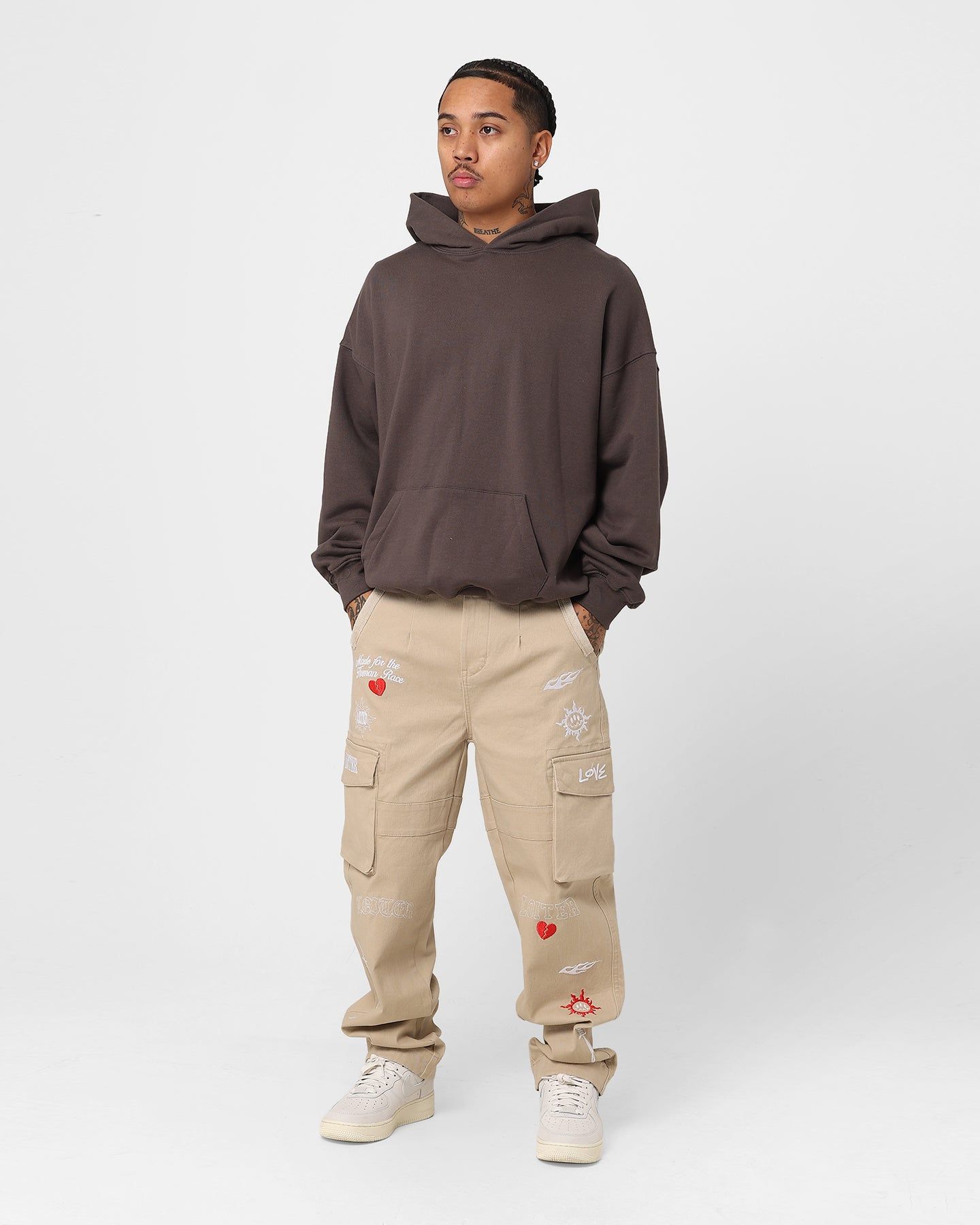 Loiter Sketch Cargo Pants Off White sold by Culture Kings product image thumbnail 2