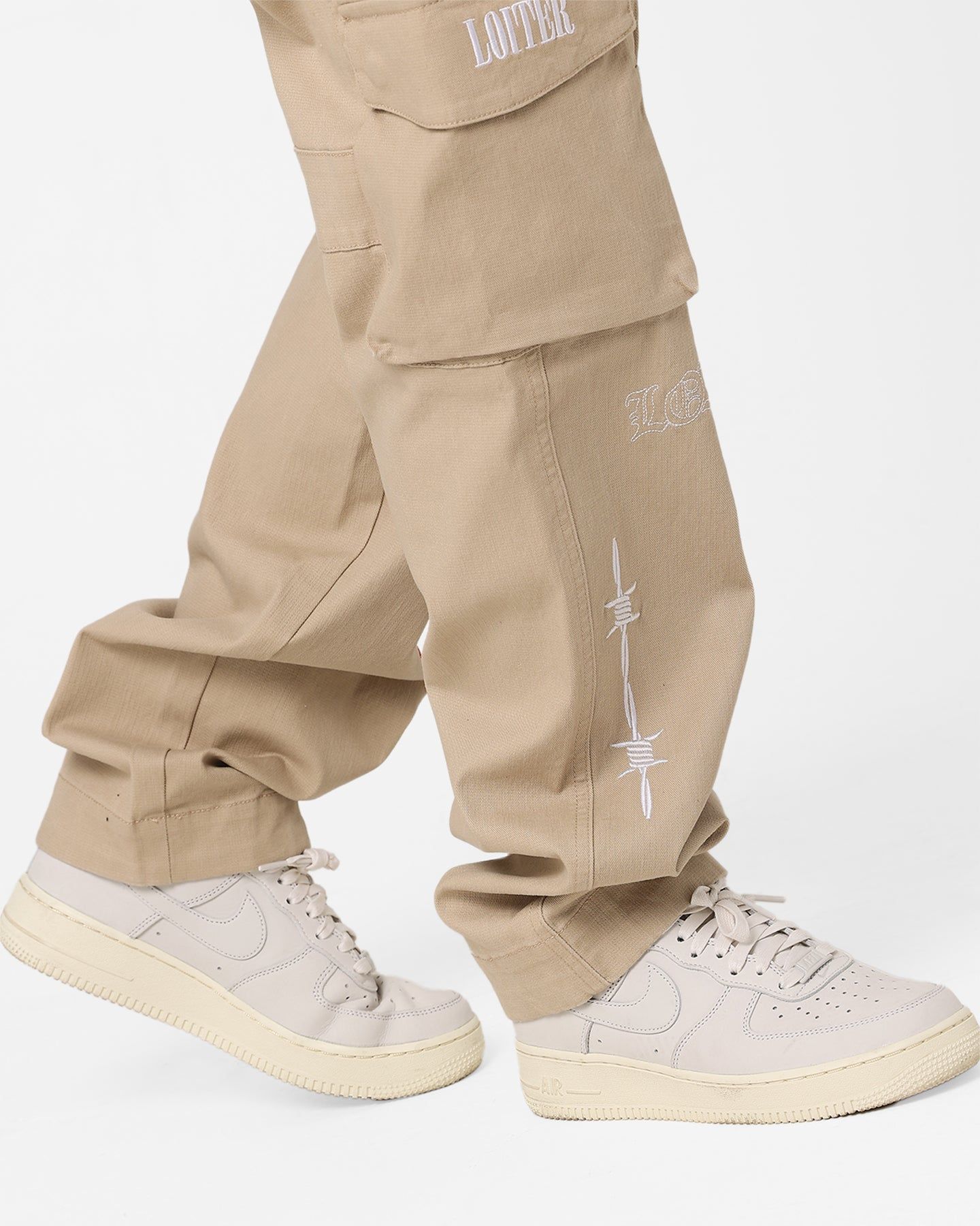 Loiter Sketch Cargo Pants Off White sold by Culture Kings product image thumbnail 3