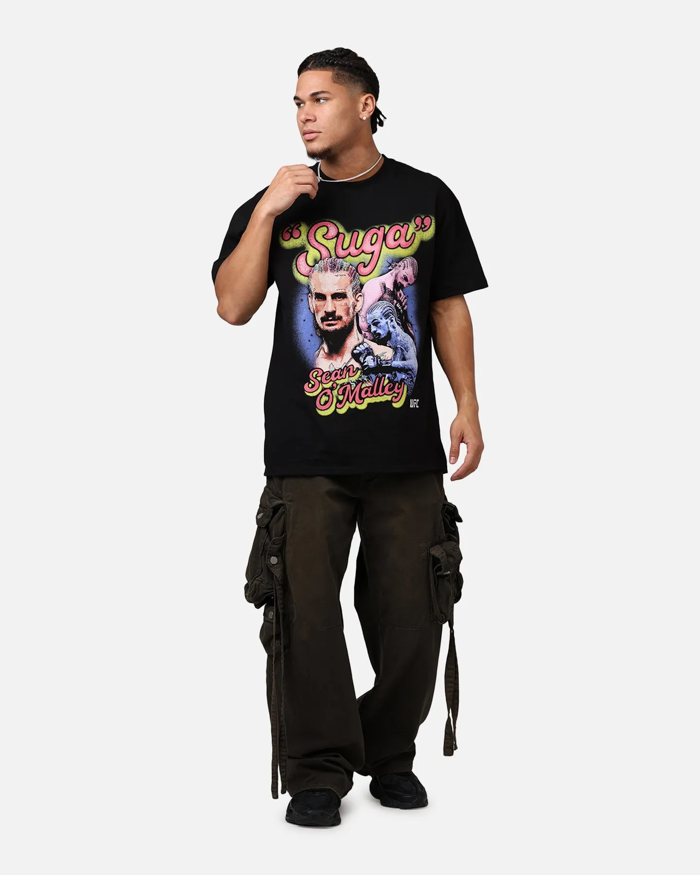 UFC By Culture Kings Suga Sean O'Malley Heavy T-Shirt Black sold by Culture Kings product image thumbnail 3