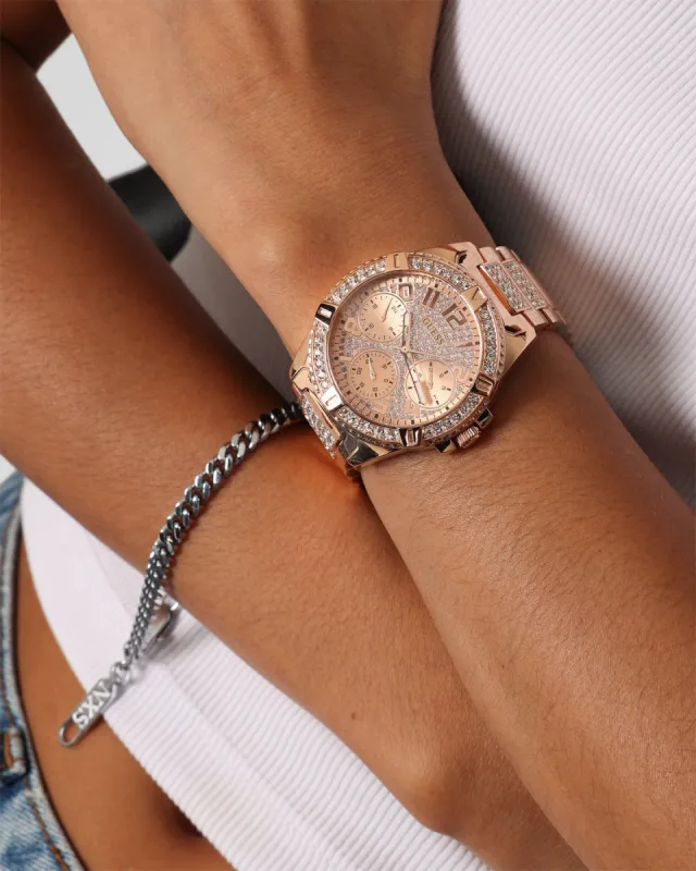 Guess Mainline Women's Lady Frontier Watch Rose Gold made by Culture Kings