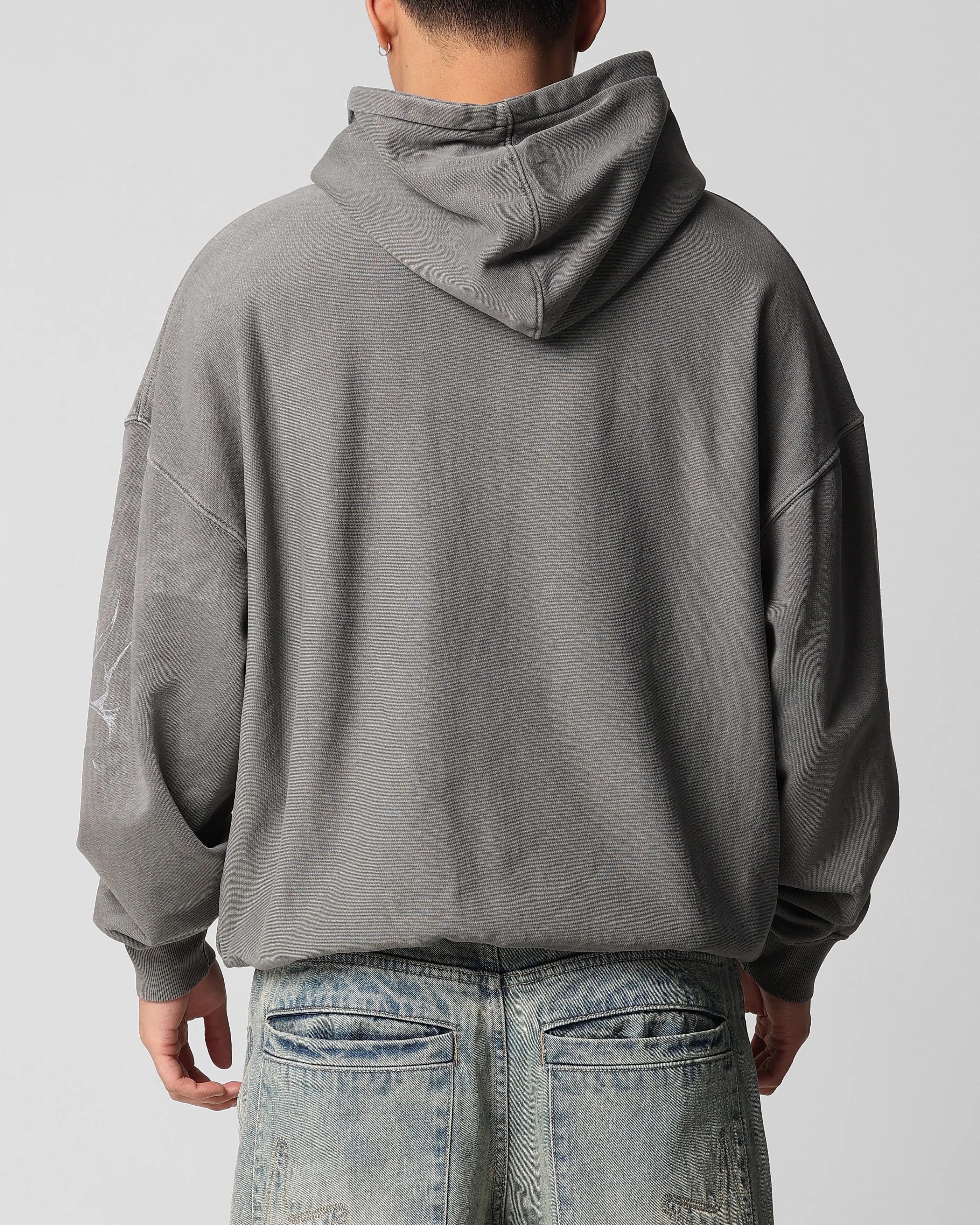 Loiter Neo Hoodie Washed Charcoal sold by Culture Kings product image thumbnail 3