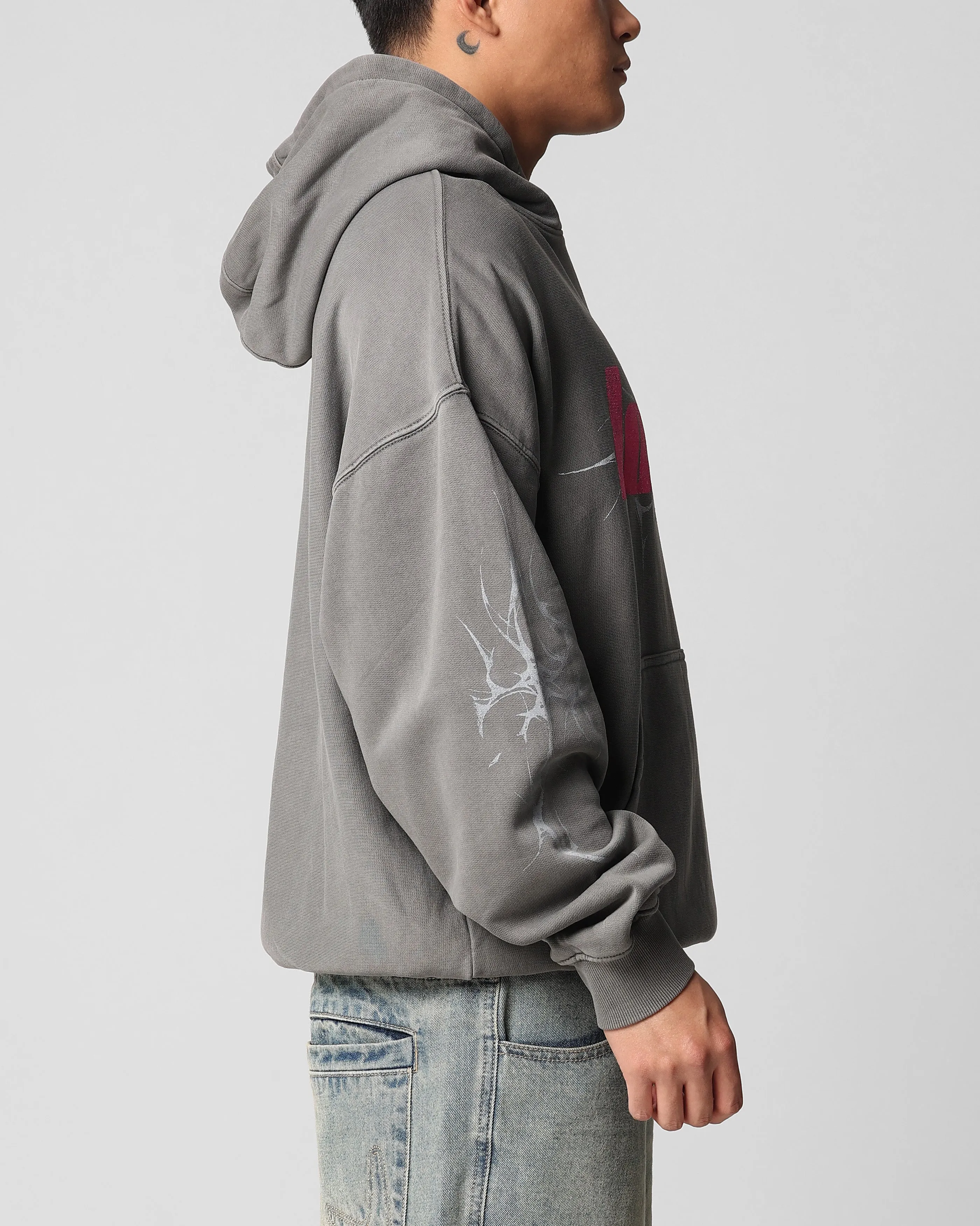 Loiter Neo Hoodie Washed Charcoal sold by Culture Kings product image thumbnail 4