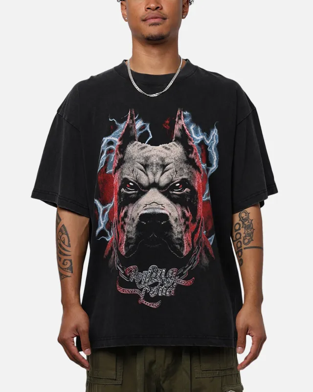 Rolling Loud X Culture Kings Dawg T-Shirt Vintage Black sold by Culture Kings