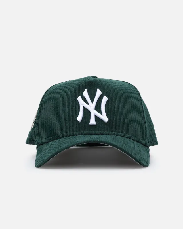 New Era New York Yankees 'Dark Green Cord' 9FORTY A-Frame Snapback Dark Green sold by Culture Kings