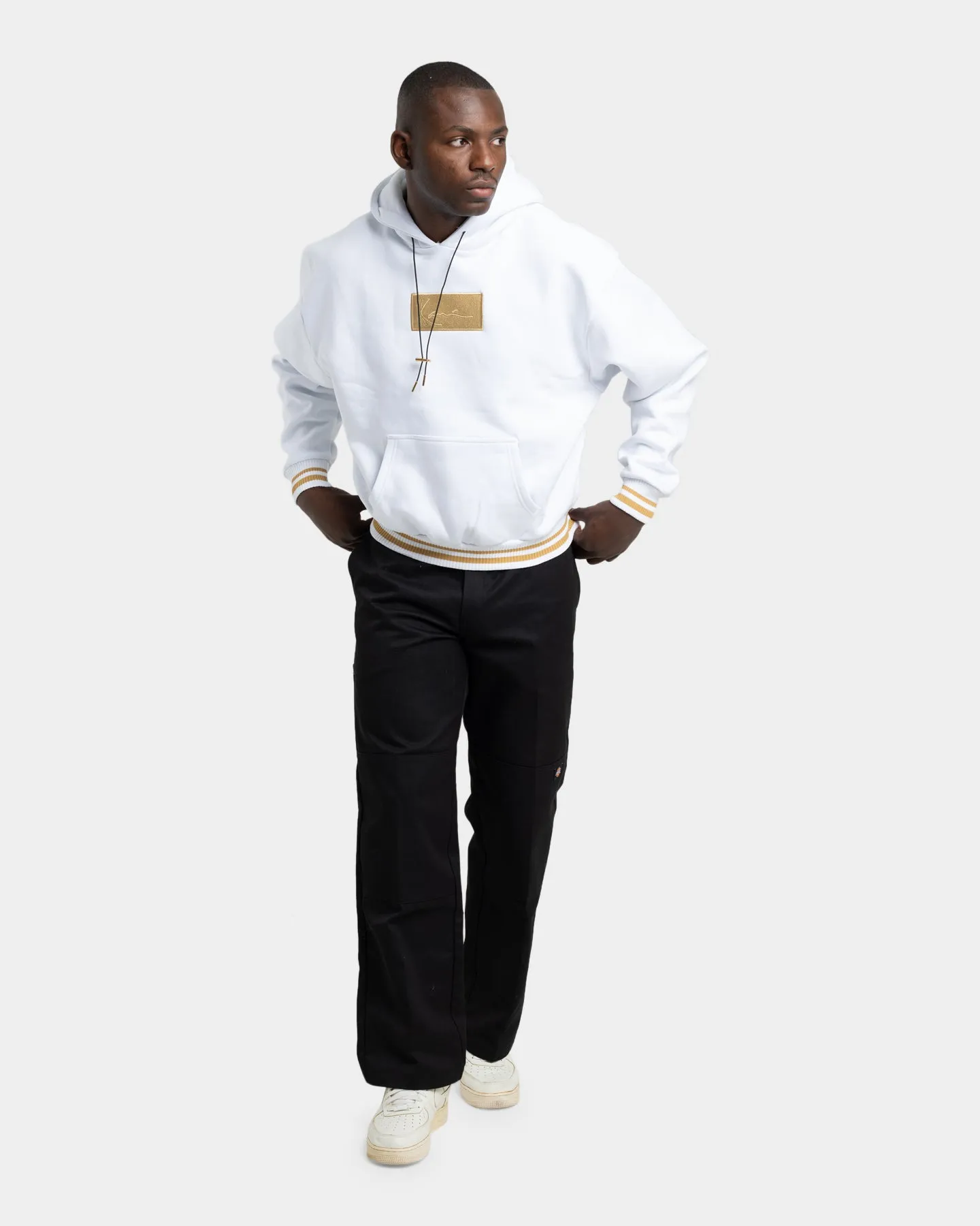 Karl Kani Signature Box Oversized Hoodie White sold by Culture Kings product image thumbnail 2
