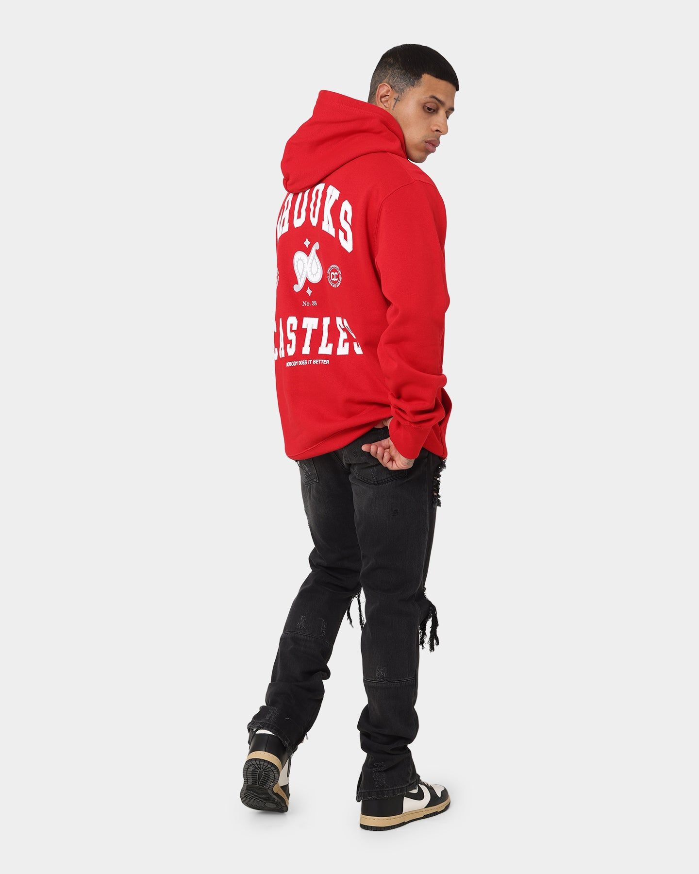 Crooks & Castles Ruling Elite Hoodie Red sold by Culture Kings product image thumbnail 3