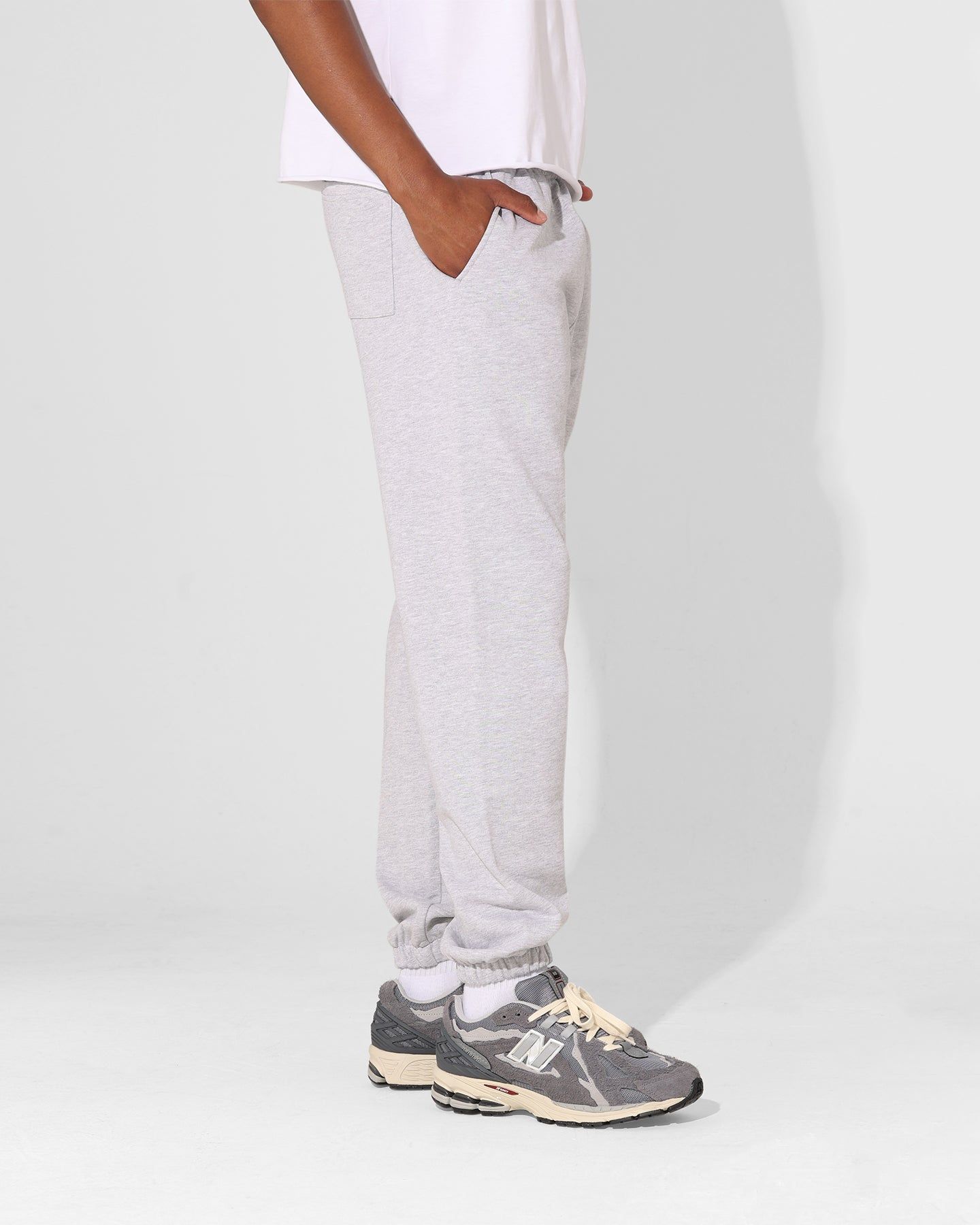 Saint Morta Classique Sweatpants Grey Marle sold by Culture Kings product image thumbnail 5