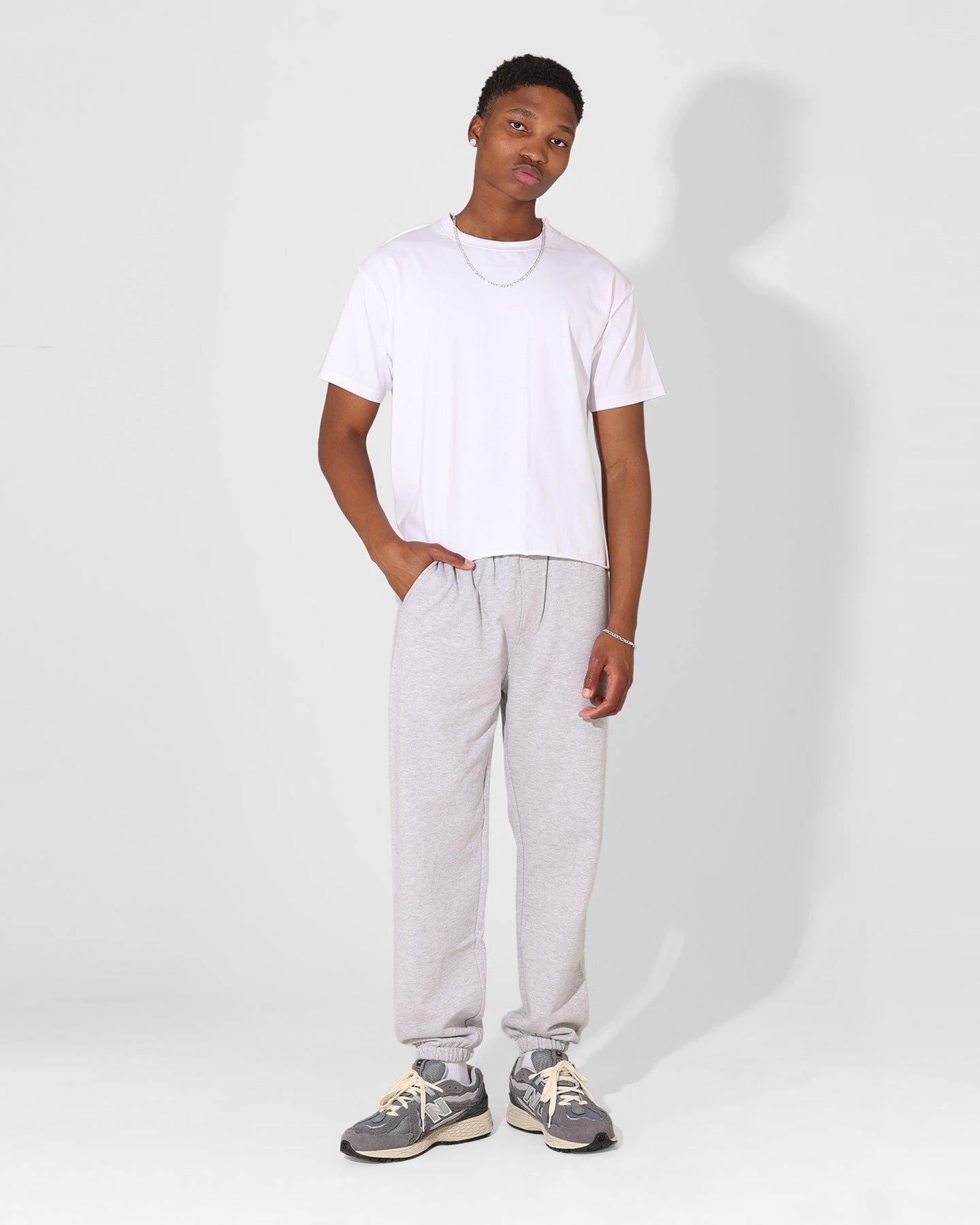 Saint Morta Classique Sweatpants Grey Marle sold by Culture Kings product image thumbnail 2