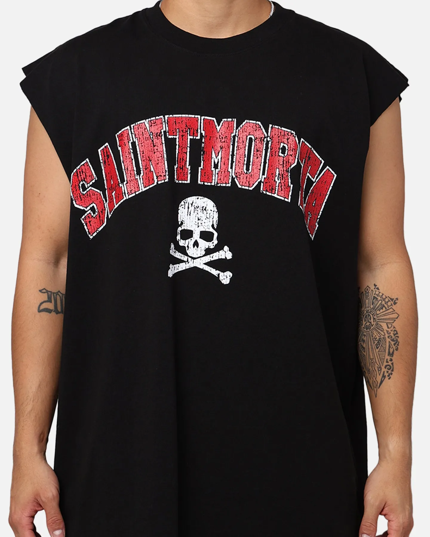 Saint Morta Members Club Muscle T-Shirt Black sold by Culture Kings product image thumbnail 4