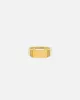 Saint Morta Adrian Bar Signet Ring Gold sold by Culture Kings