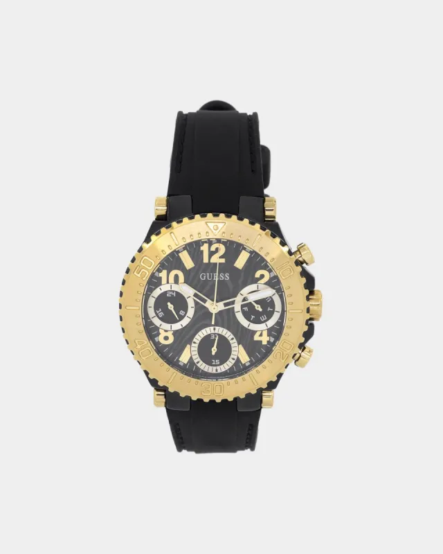 Guess Mainline Cosmic Watch Black/Gold sold by Culture Kings