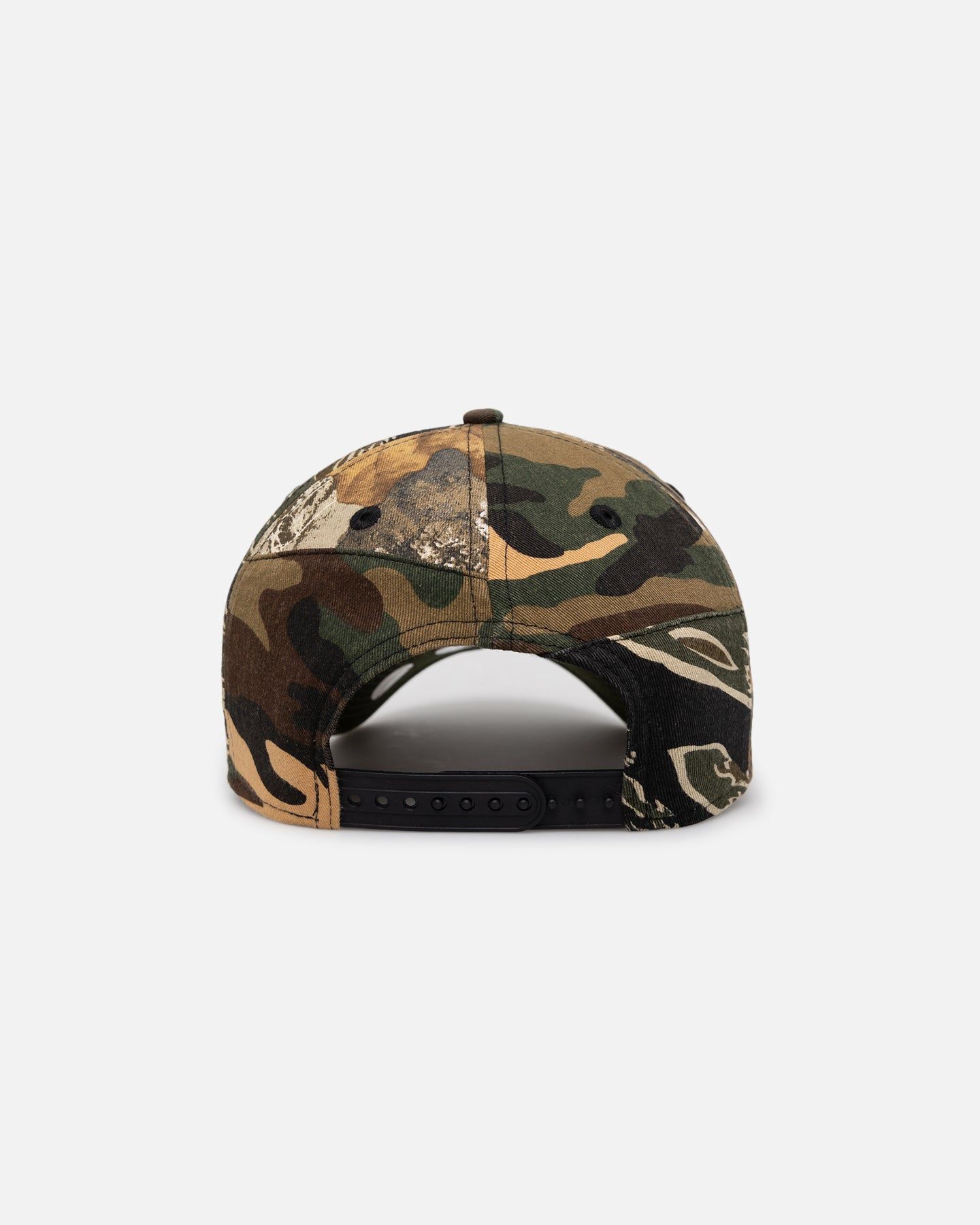 New Era Atlanta Braves 'Patchwork Camo' 9FORTY A-Frame Snapback Woodland Camo sold by Culture Kings product image thumbnail 3