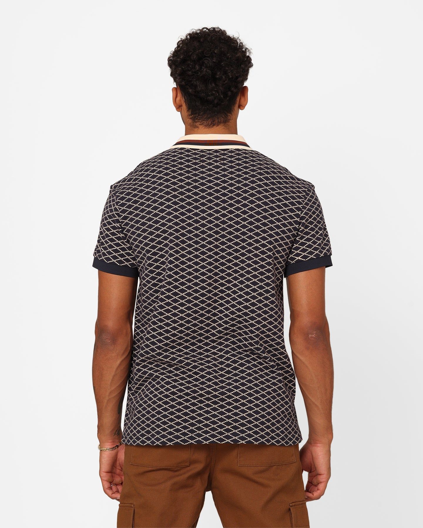 XXIII Printed Polo Shirt Navy sold by Culture Kings product image thumbnail 4