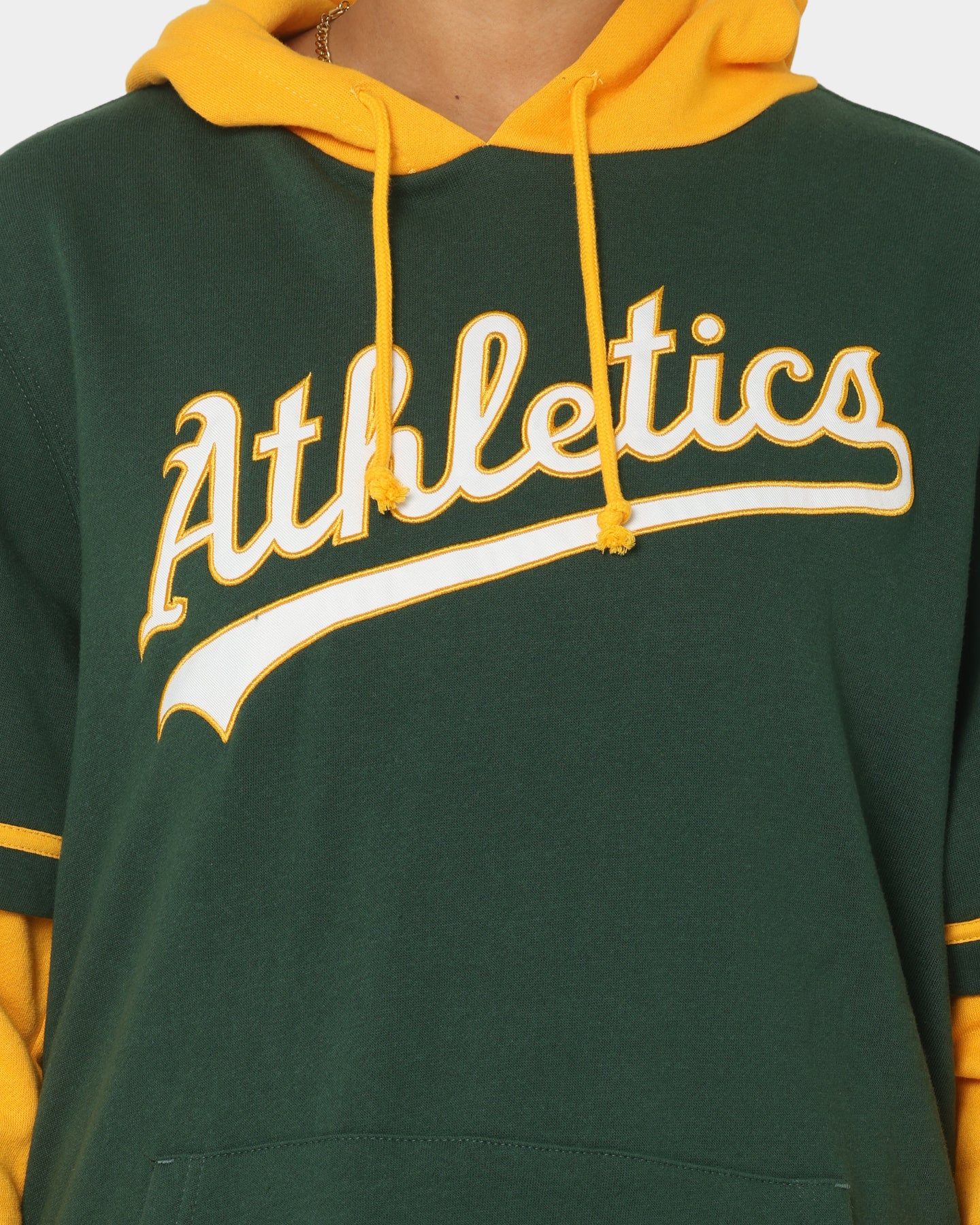 47 Brand Oakland Athletics Shortstop Hoodie Dark Green sold by Culture Kings product image thumbnail 3
