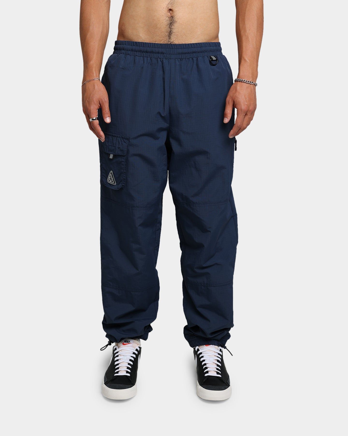 HUF Cinch Tech Pants Navy sold by Culture Kings