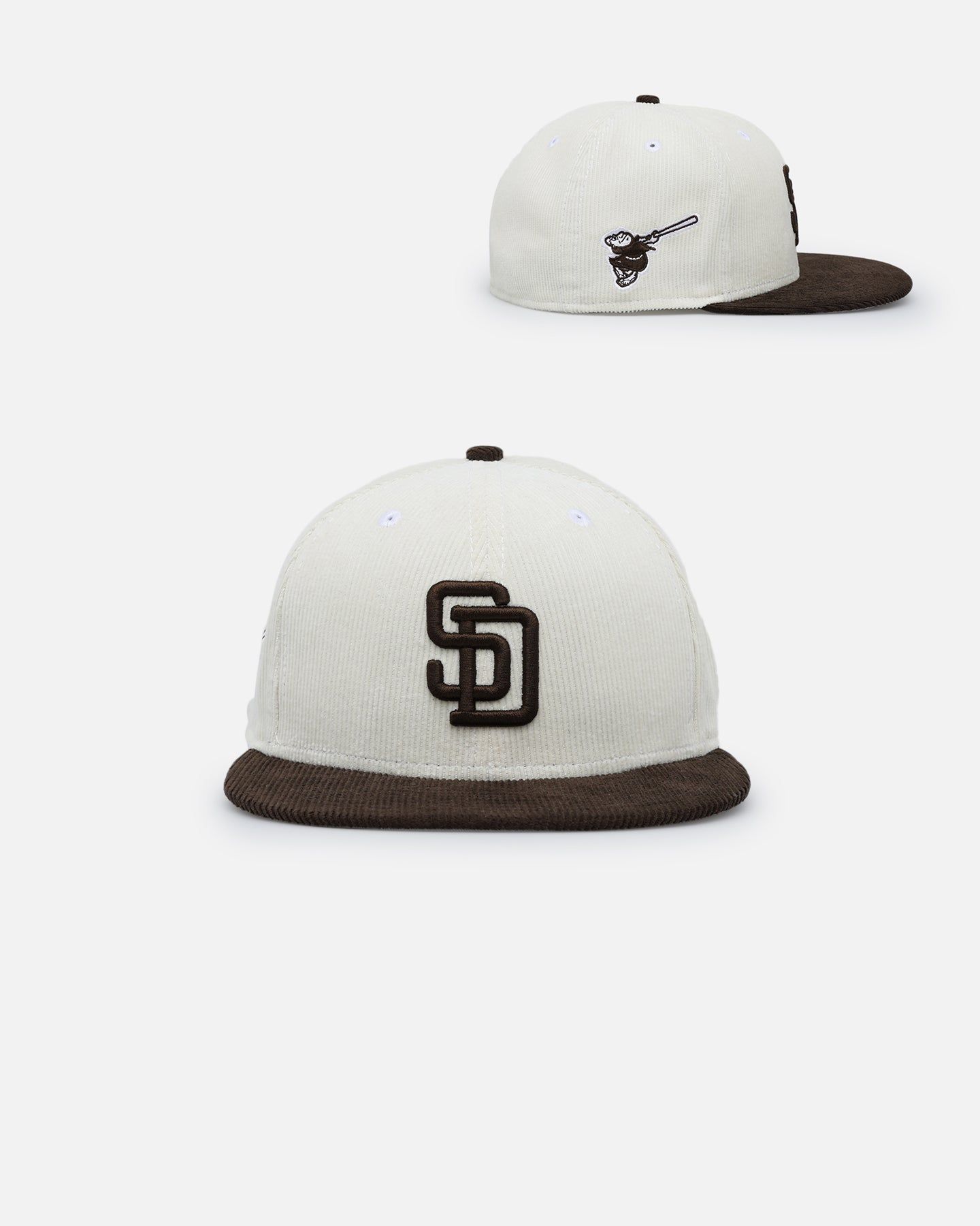 New Era San Diego Padres 59FIFTY Fitted Chrome/Walnut sold by Culture Kings