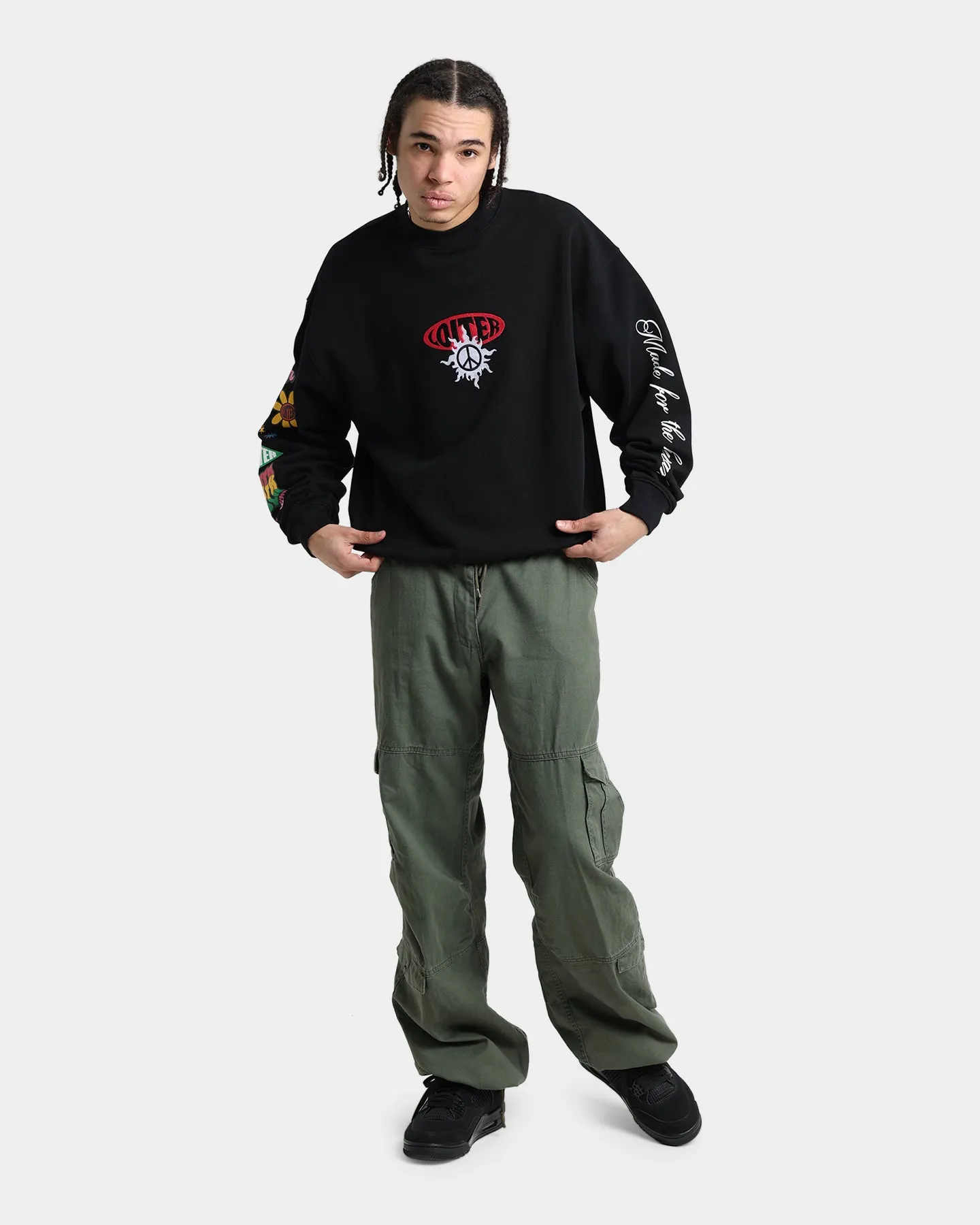 Loiter Day Dream Crewneck Black sold by Culture Kings product image thumbnail 3