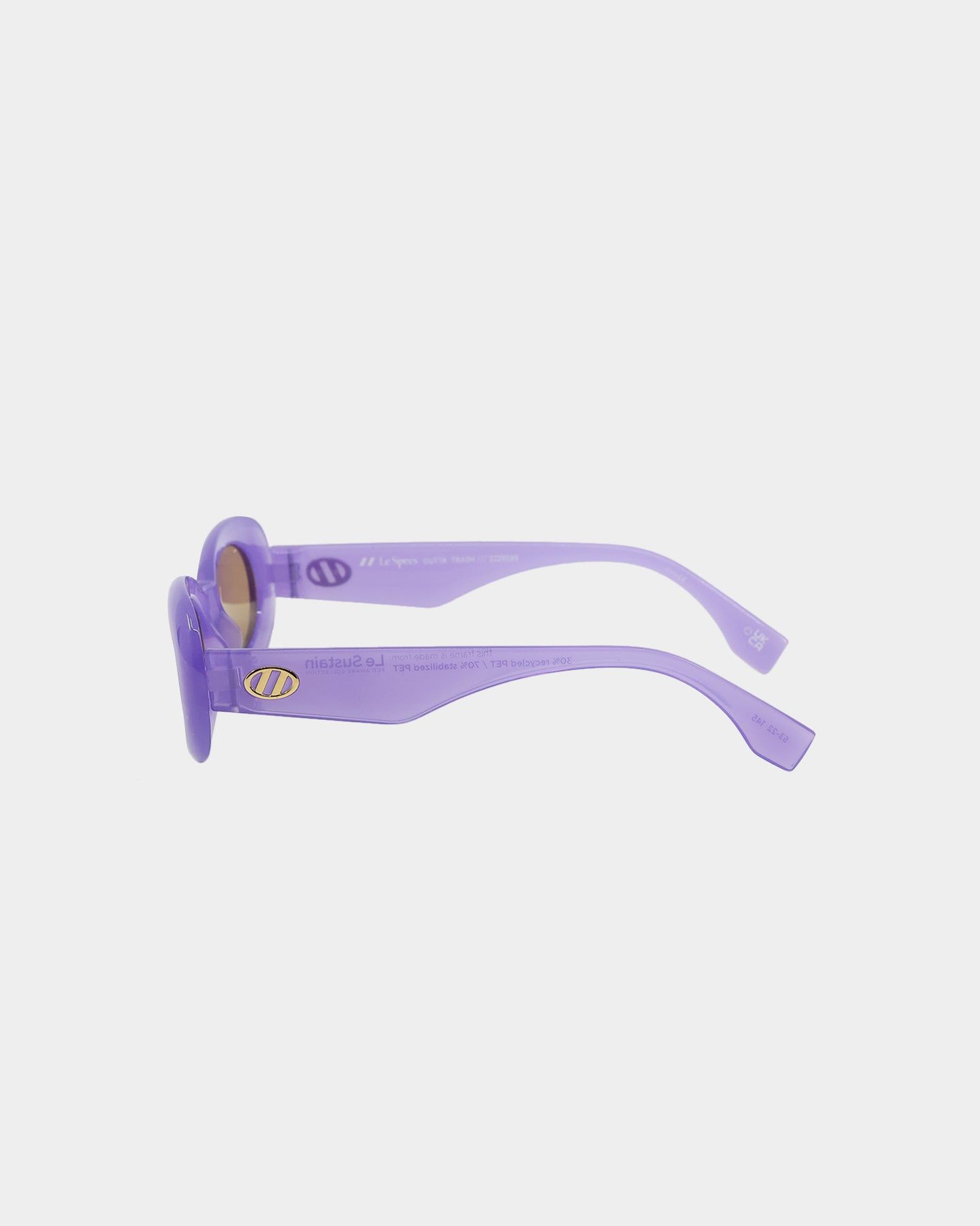 Le Specs Outta Trash Sunglasses Purple sold by Culture Kings product image thumbnail 5