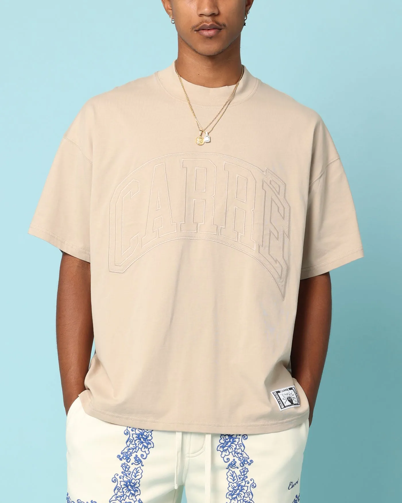 Carré Construct Oversized T-Shirt Stone sold by Culture Kings product image thumbnail 2