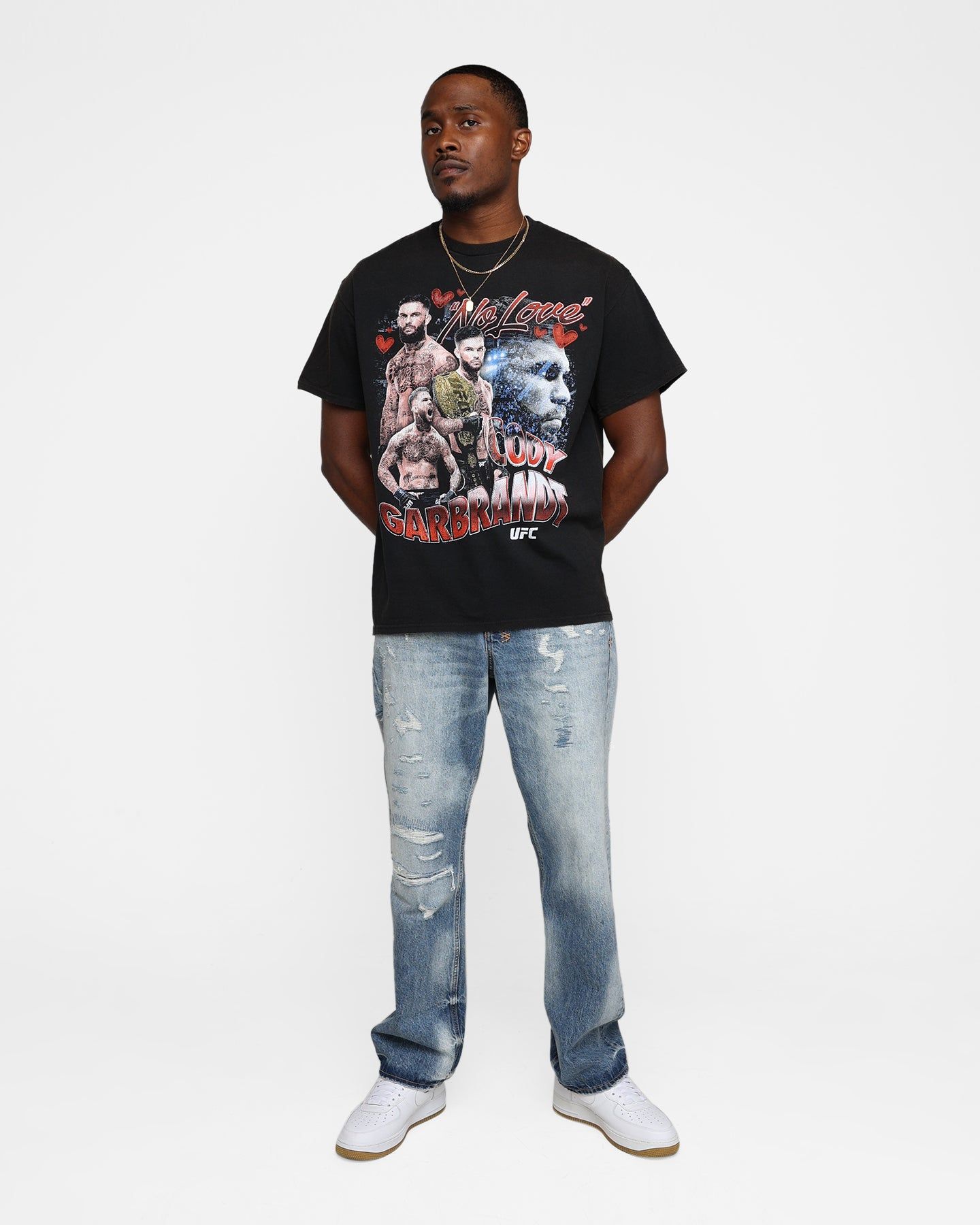 Goat Crew X Cody Garbrandt T-Shirt Black Wash sold by Culture Kings product image thumbnail 2