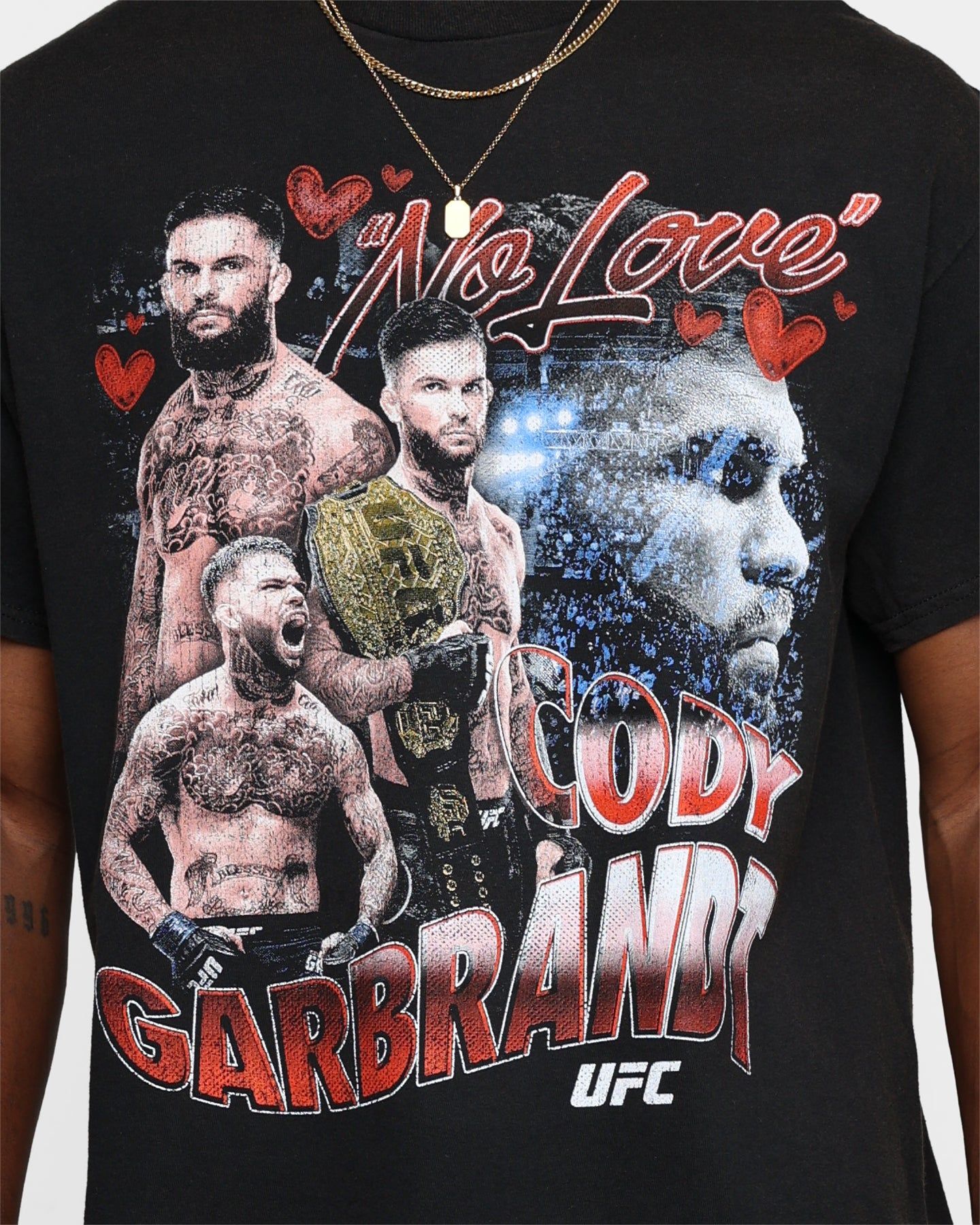 Goat Crew X Cody Garbrandt T-Shirt Black Wash sold by Culture Kings product image thumbnail 3