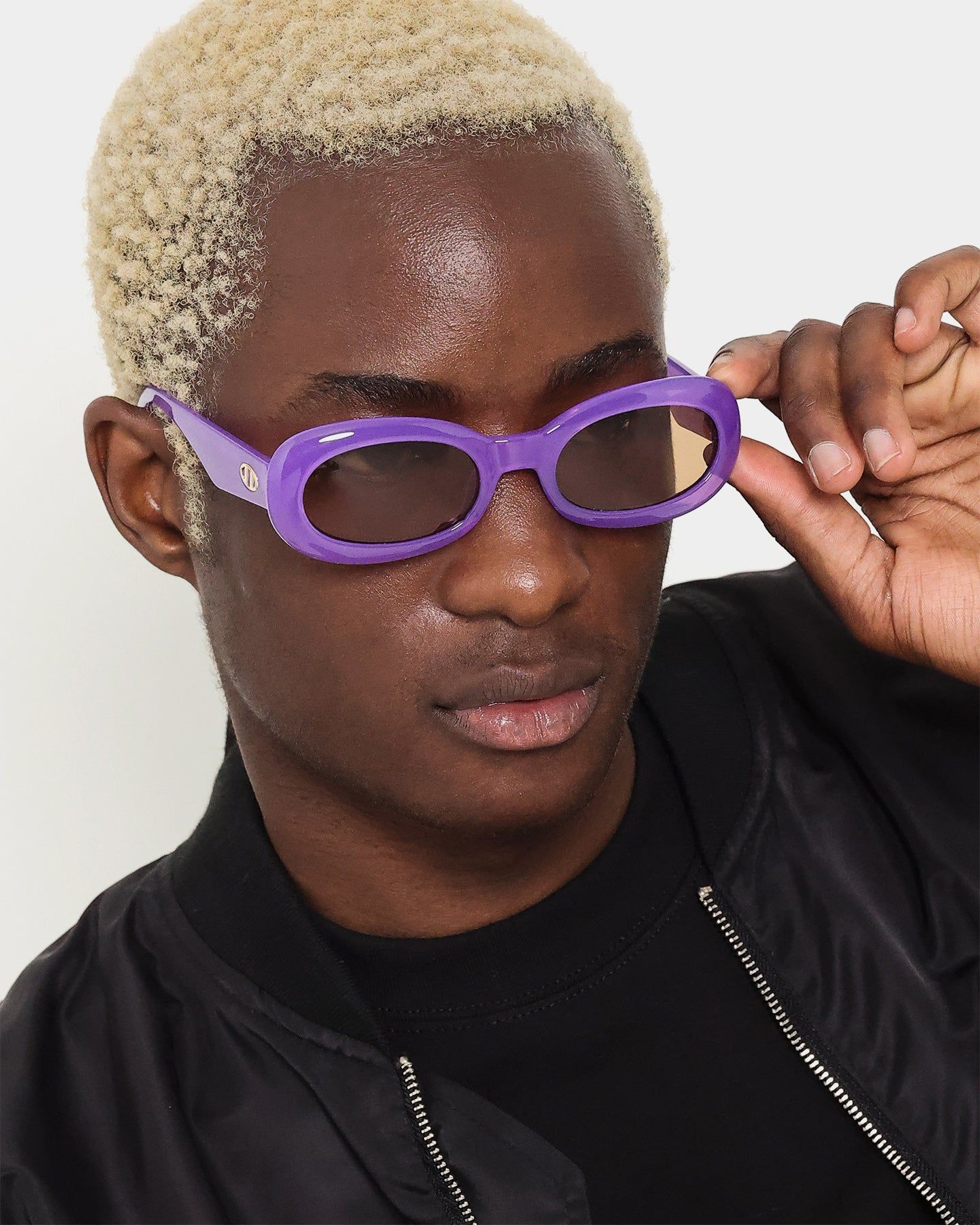 Le Specs Outta Trash Sunglasses Purple sold by Culture Kings product image thumbnail 3