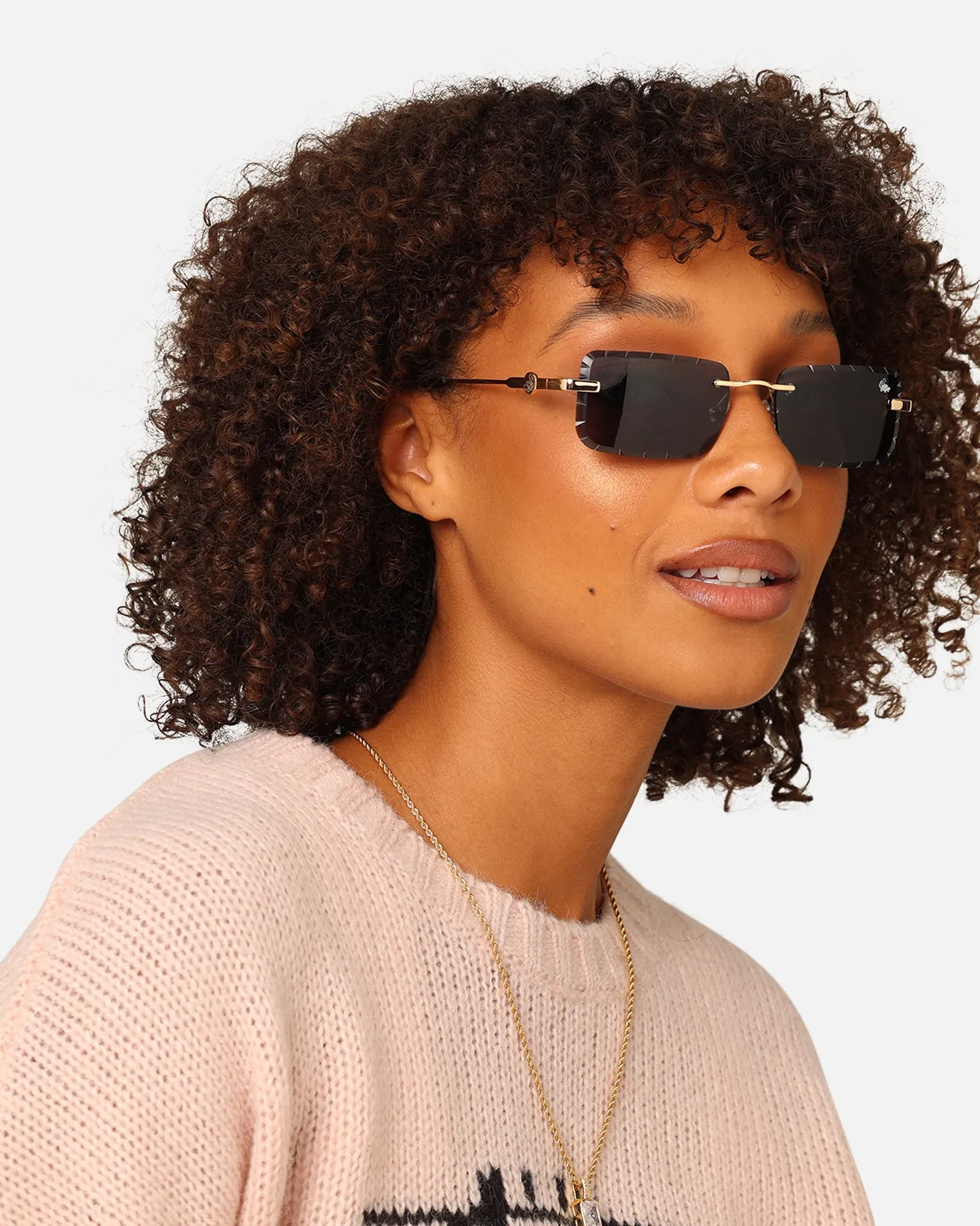 Belvoir & Co Diamond Cut Hampton Sunglasses Black/Gold sold by Culture Kings product image thumbnail 2