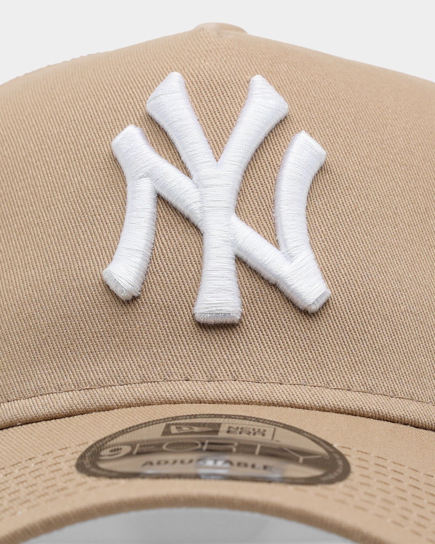New Era New York Yankees 'Summer Essential' 9FORTY A-Frame Trucker Tumbleweed/White sold by Culture Kings product image thumbnail 5