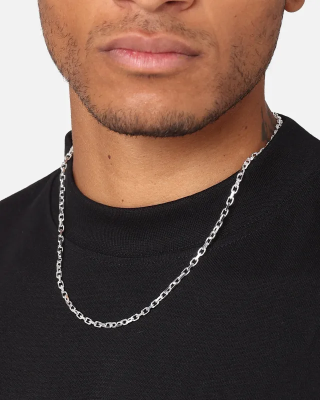 House Of Auric 3.5mm Straight Cut Cable Chain Silver sold by Culture Kings