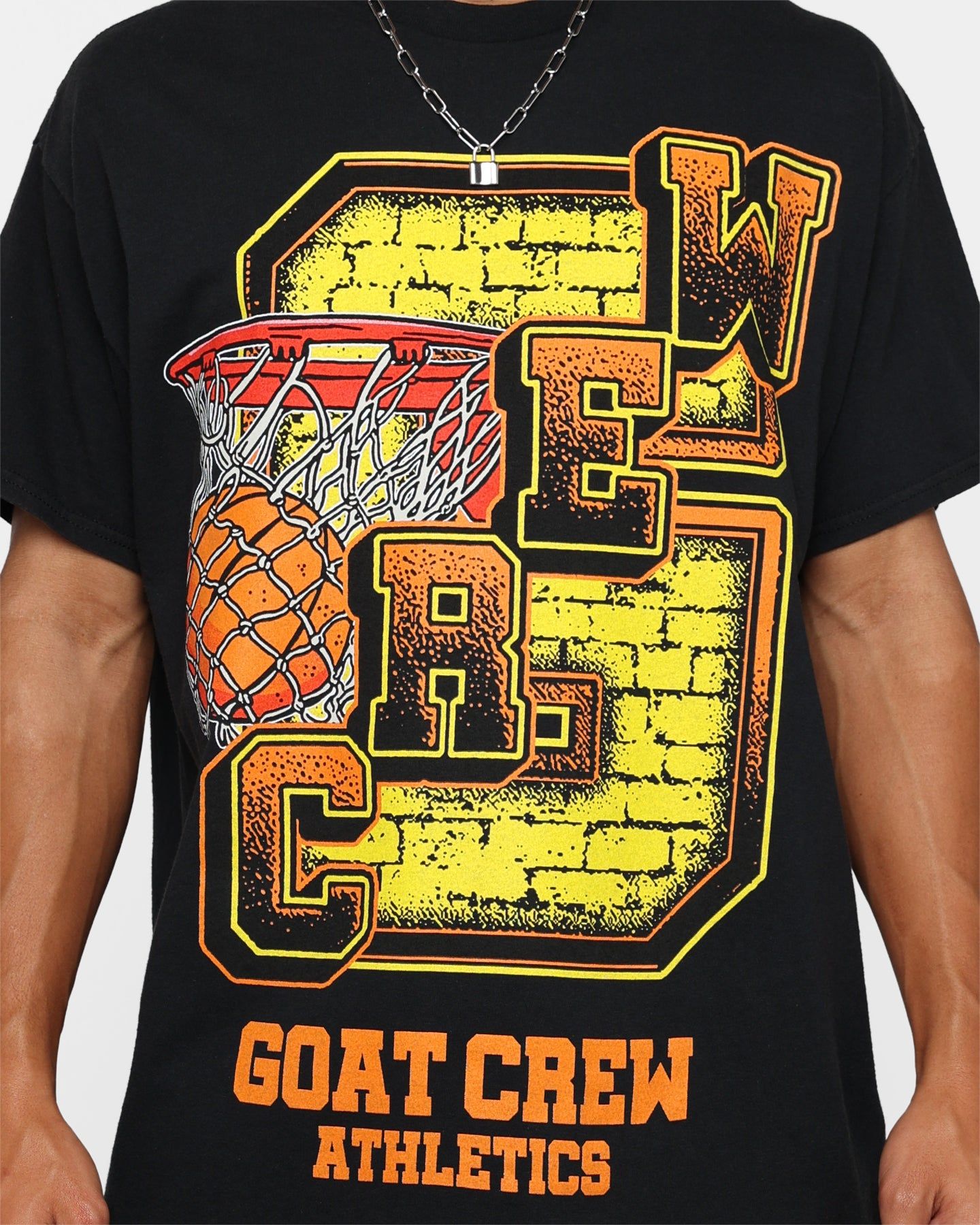 Goat Crew G.Crew Athletics T-Shirt Black Wash sold by Culture Kings product image thumbnail 3