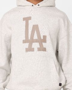 Majestic Athletic Los Angeles Dodgers Tonal Stark Hoodie Vintage White Marle sold by Culture Kings
