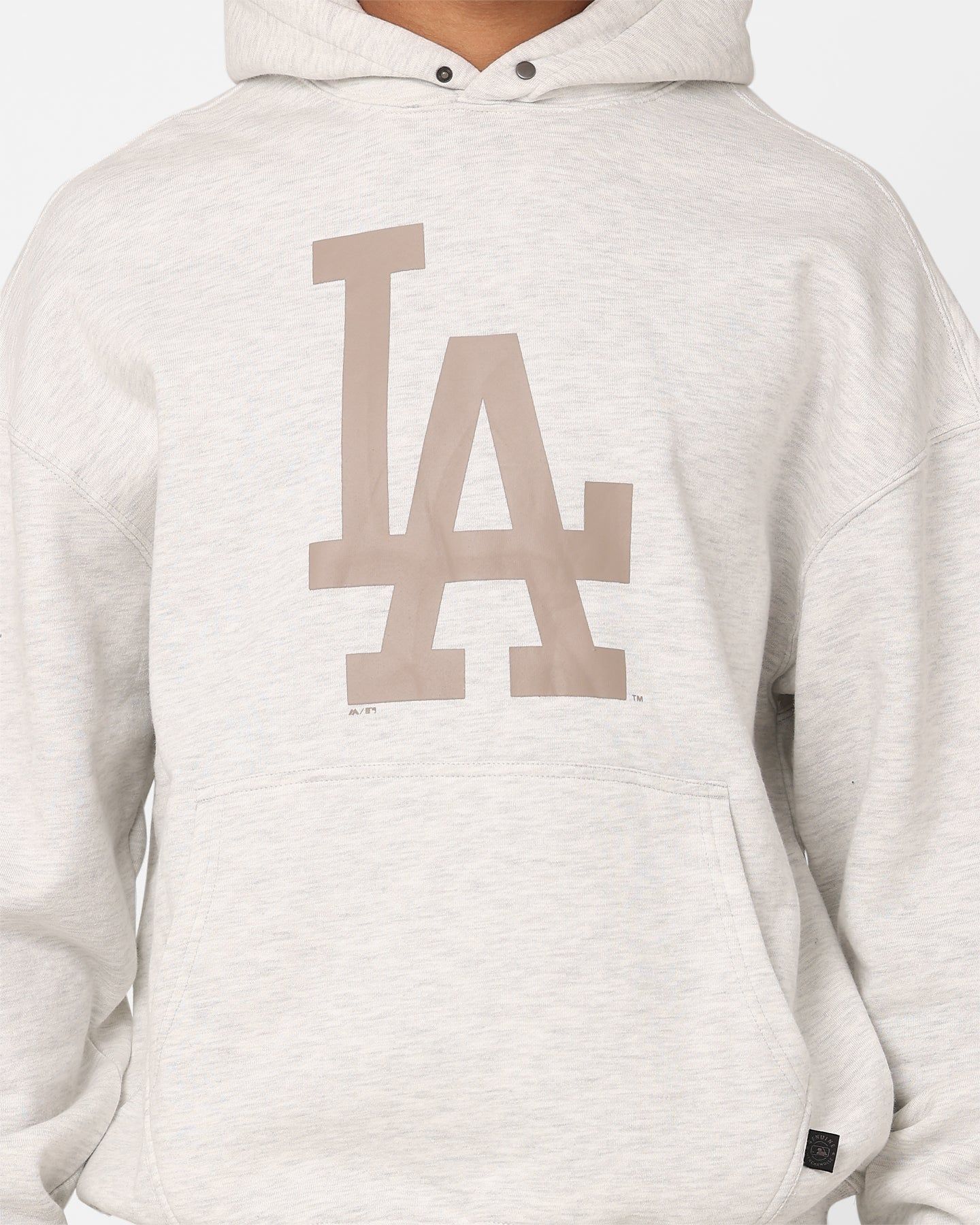 Majestic Athletic Los Angeles Dodgers Tonal Stark Hoodie Vintage White Marle sold by Culture Kings product image thumbnail 3