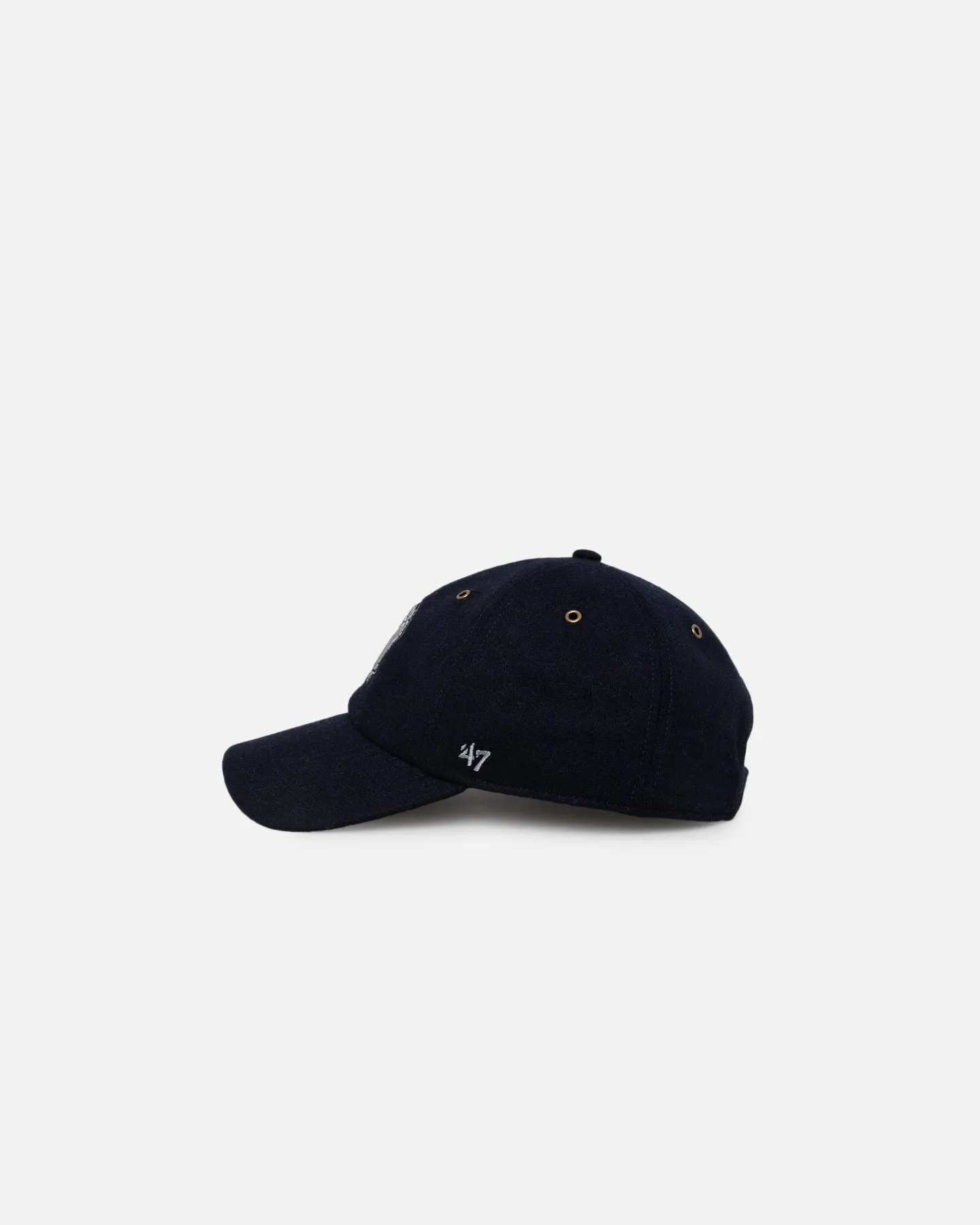 47 Brand Georgetown Hoyas Wooly Clean Up Strapback Navy sold by Culture Kings product image thumbnail 4