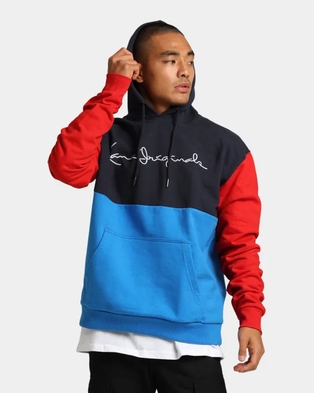 Karl Kani Originals Block Hoodie Blue sold by Culture Kings