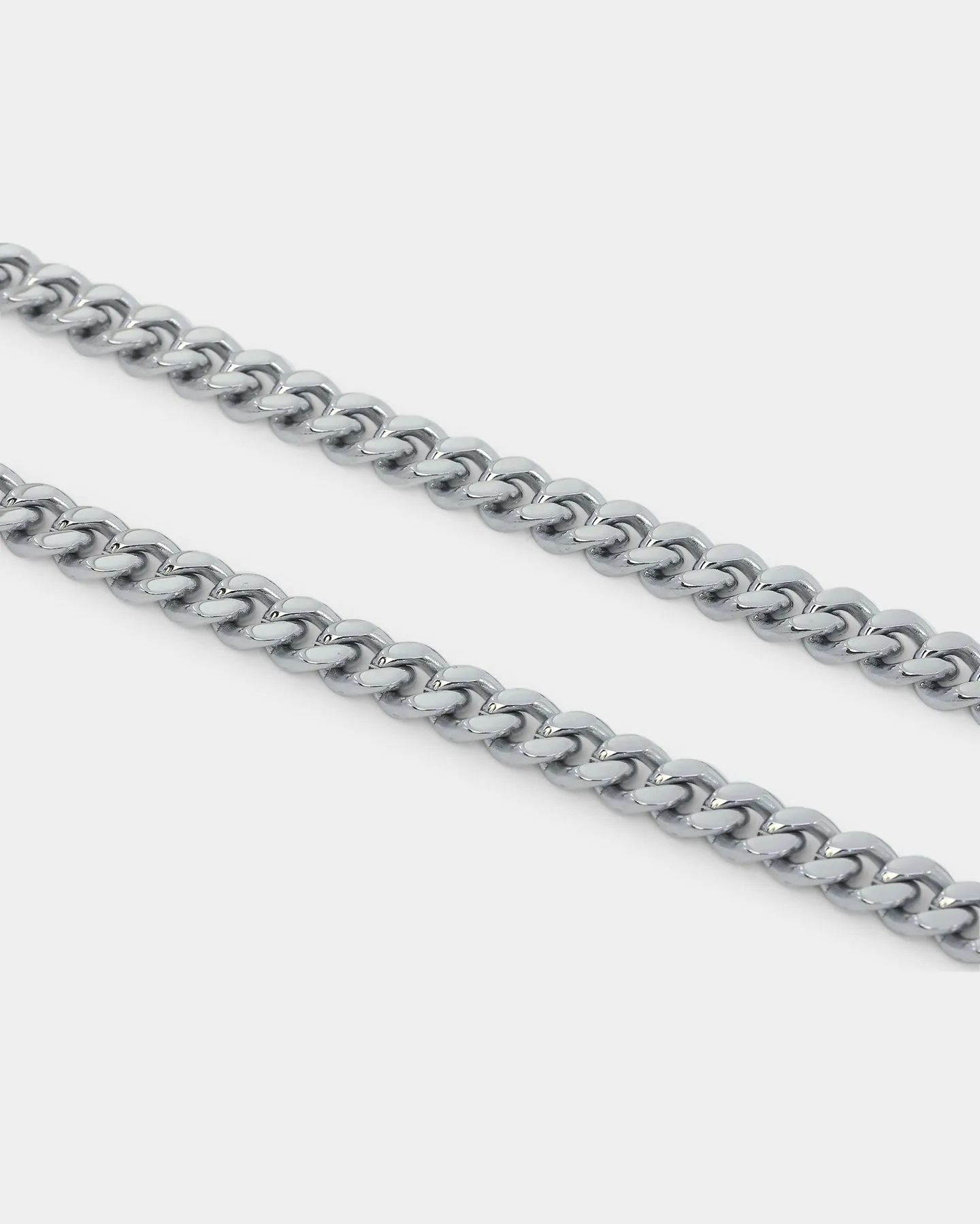 Saint Morta 7mm Cuban Chain White Gold sold by Culture Kings product image thumbnail 5