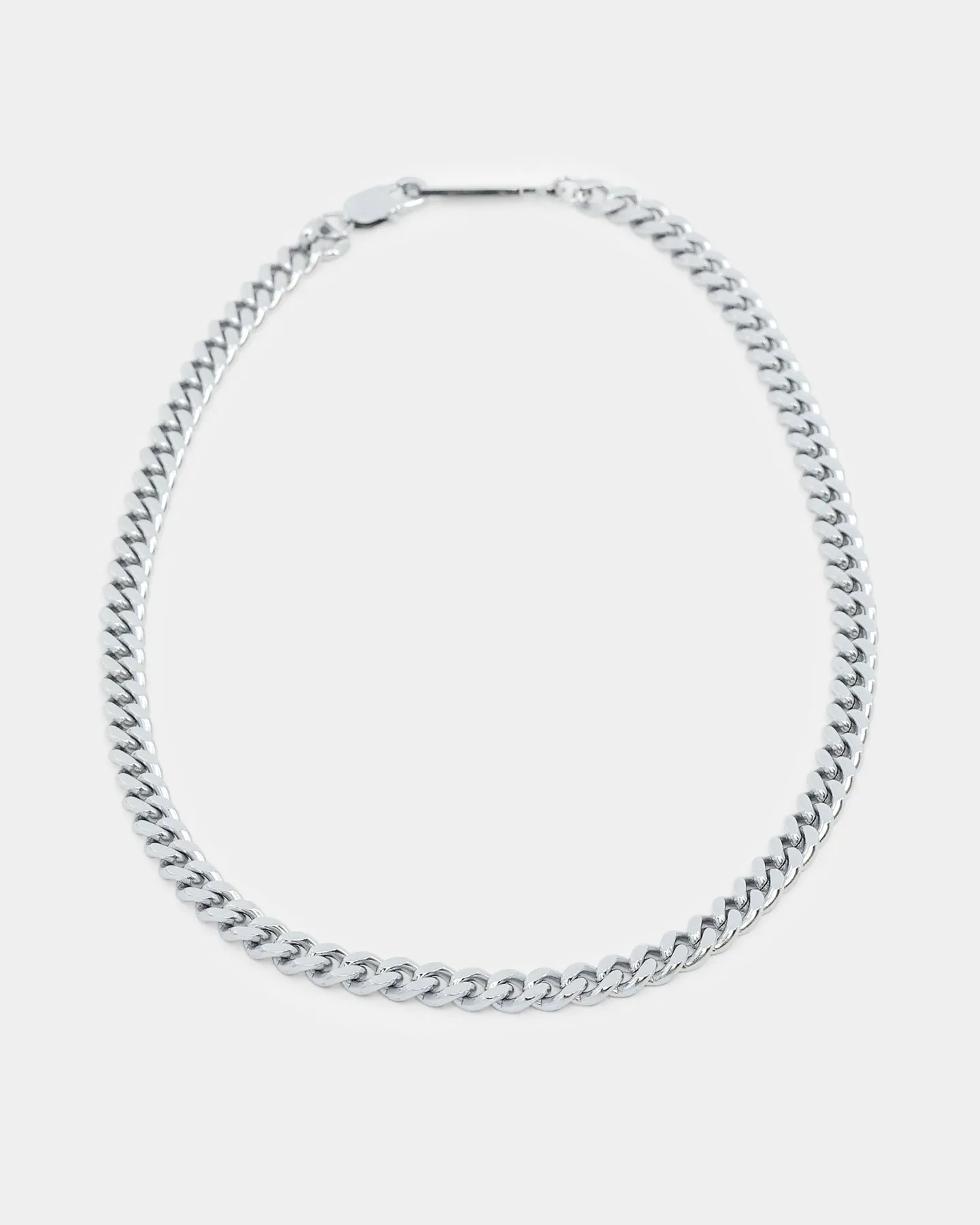 Saint Morta 7mm Cuban Chain White Gold sold by Culture Kings product image thumbnail 4