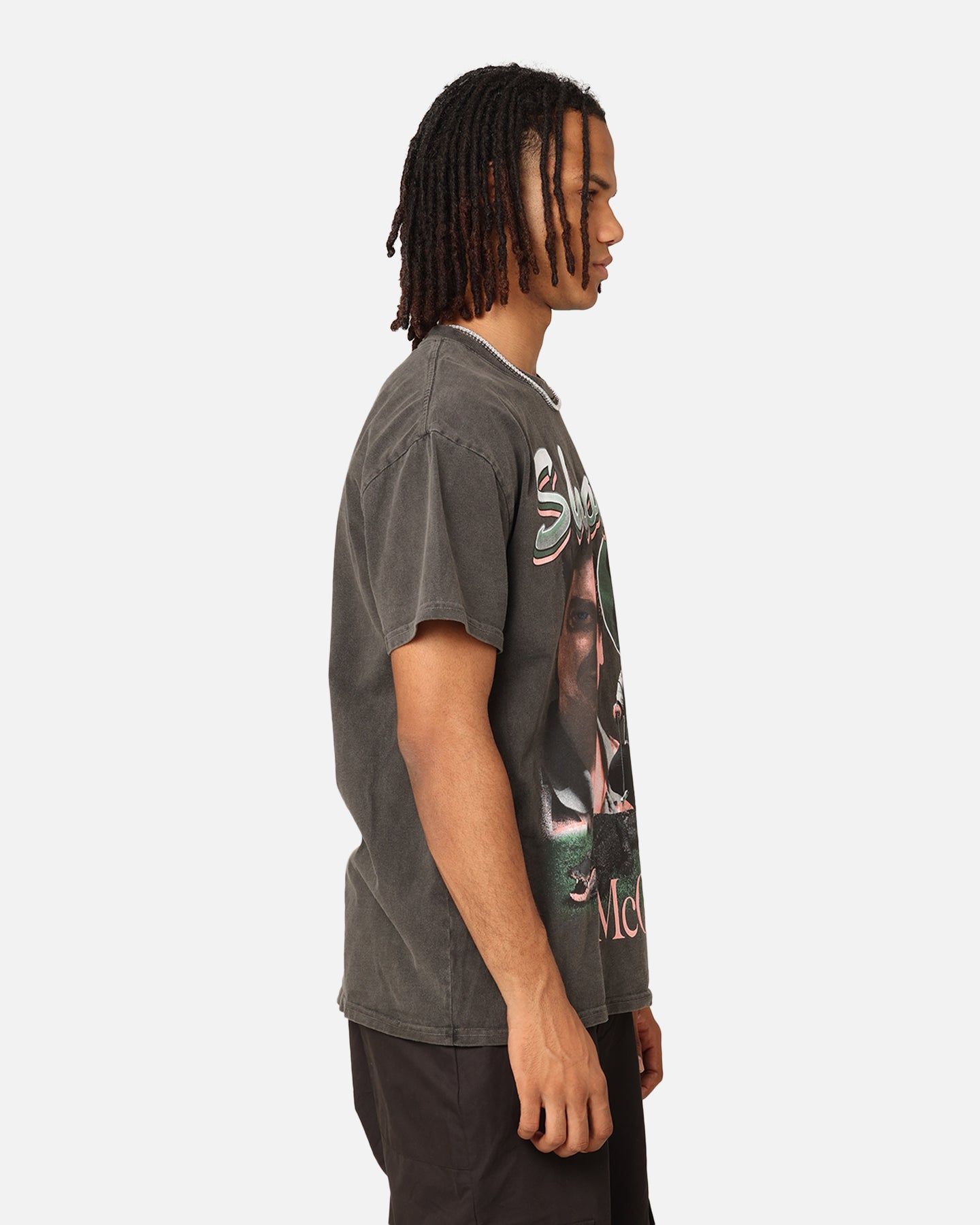 American Thrift X Happy Gilmore Shooter McGavin Heavyweight T-Shirt Black Wash sold by Culture Kings product image thumbnail 5