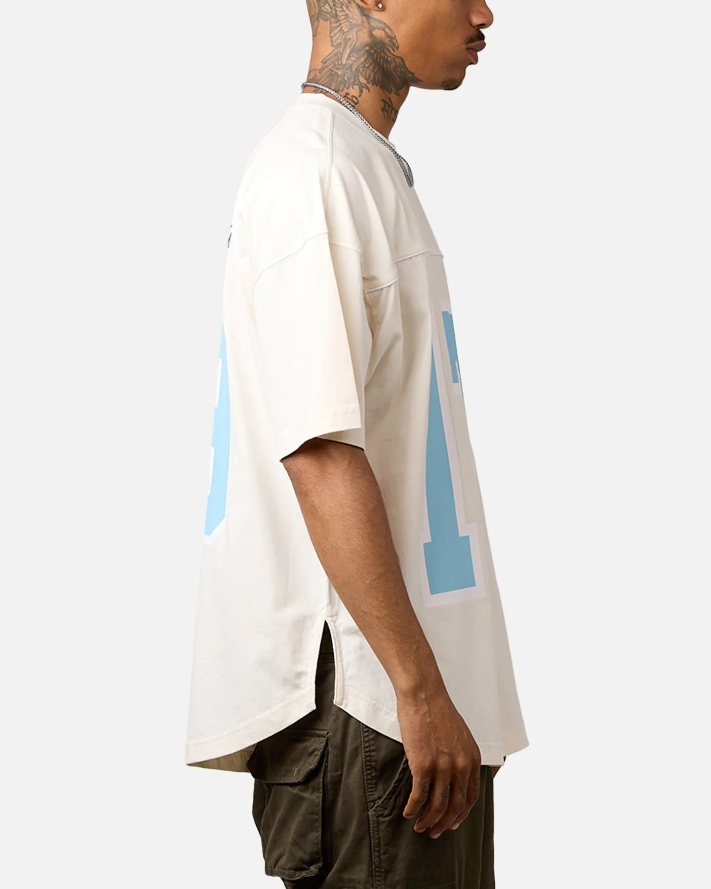 Carre Hitta Grid Iron T-Shirt Off White sold by Culture Kings product image thumbnail 4