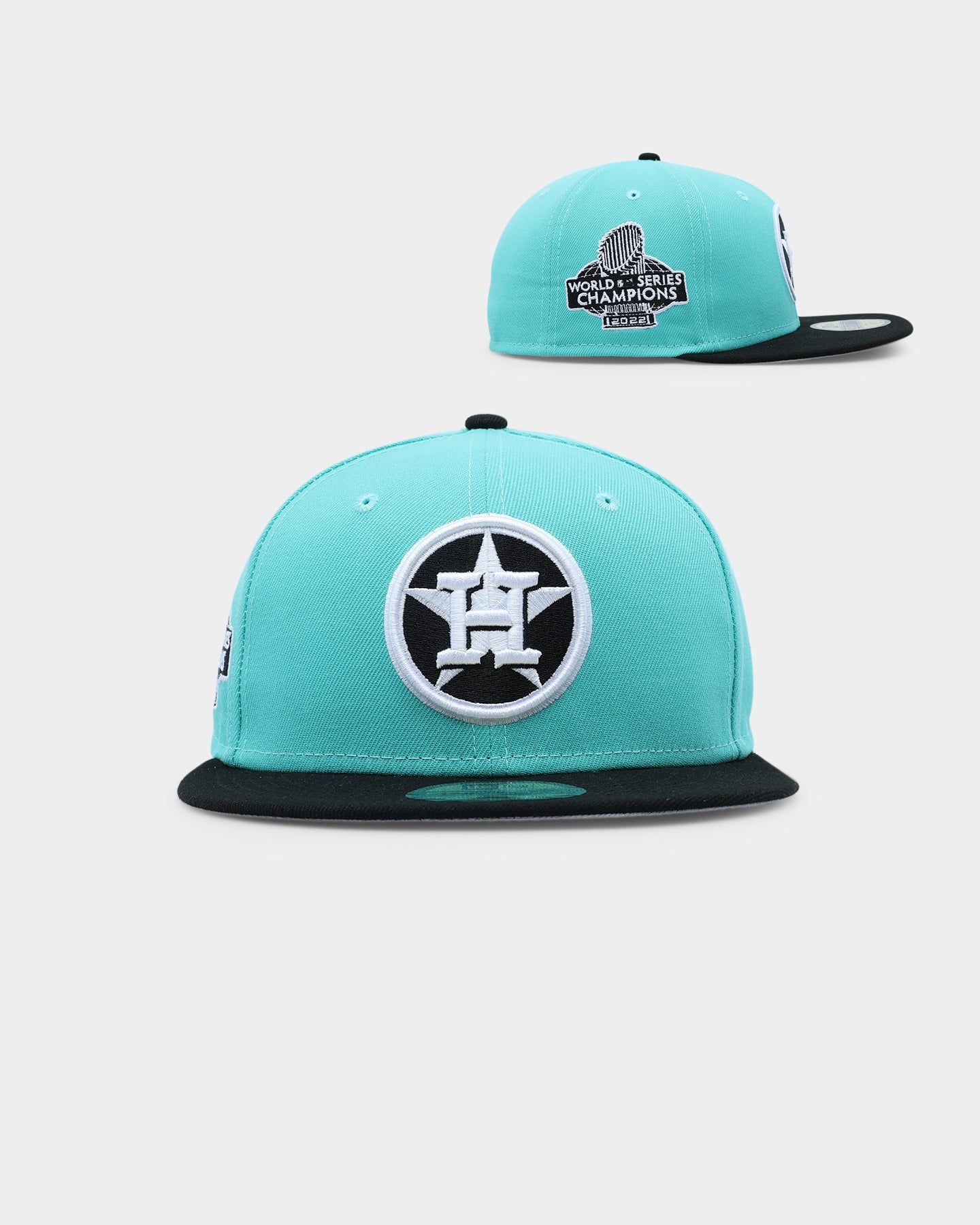 New Era Houston Astros 'Cool Mint' 2-Tone 59FIFTY Fitted Mint/Black sold by Culture Kings