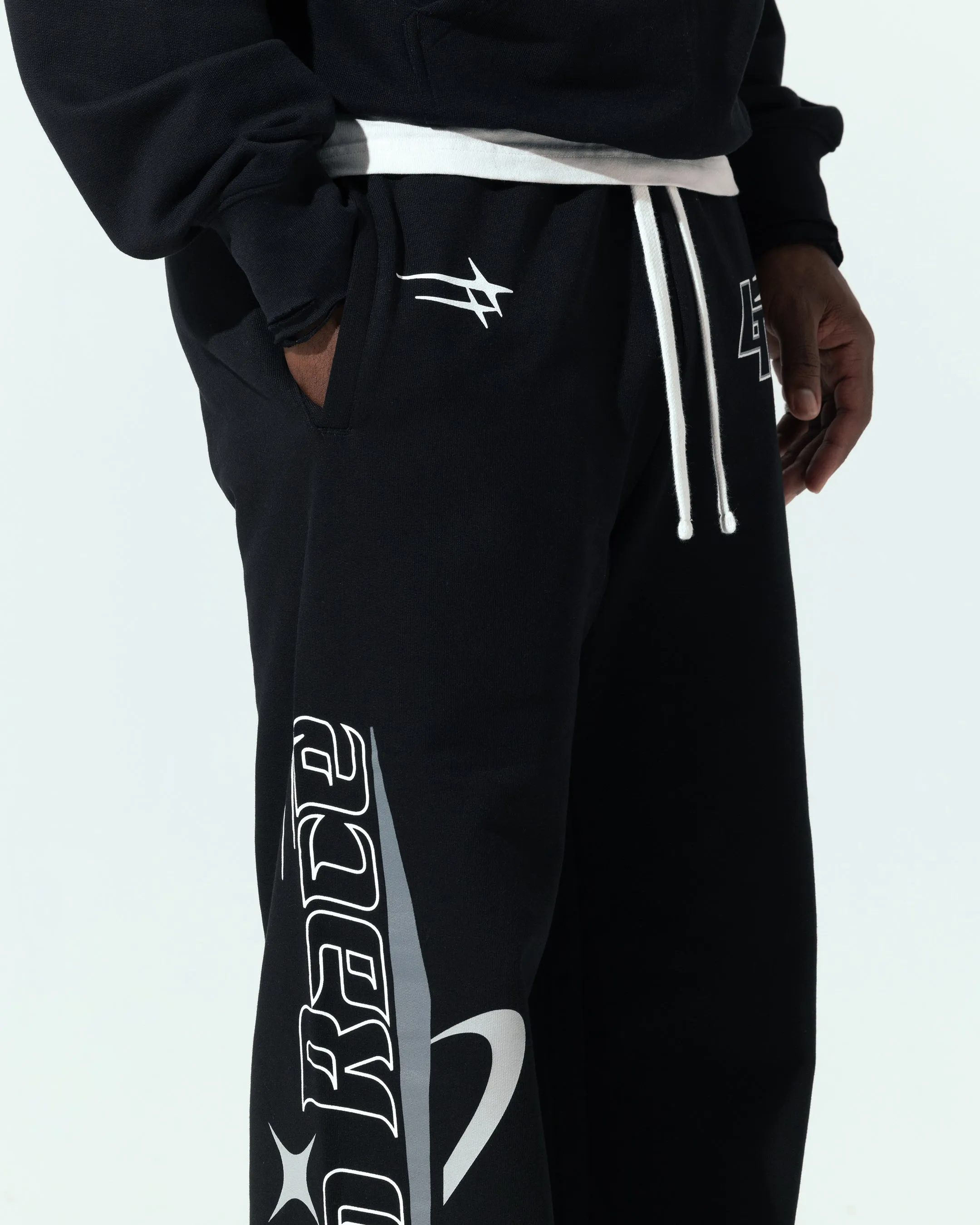 Loiter Runaway Track Pants Black sold by Culture Kings product image thumbnail 3
