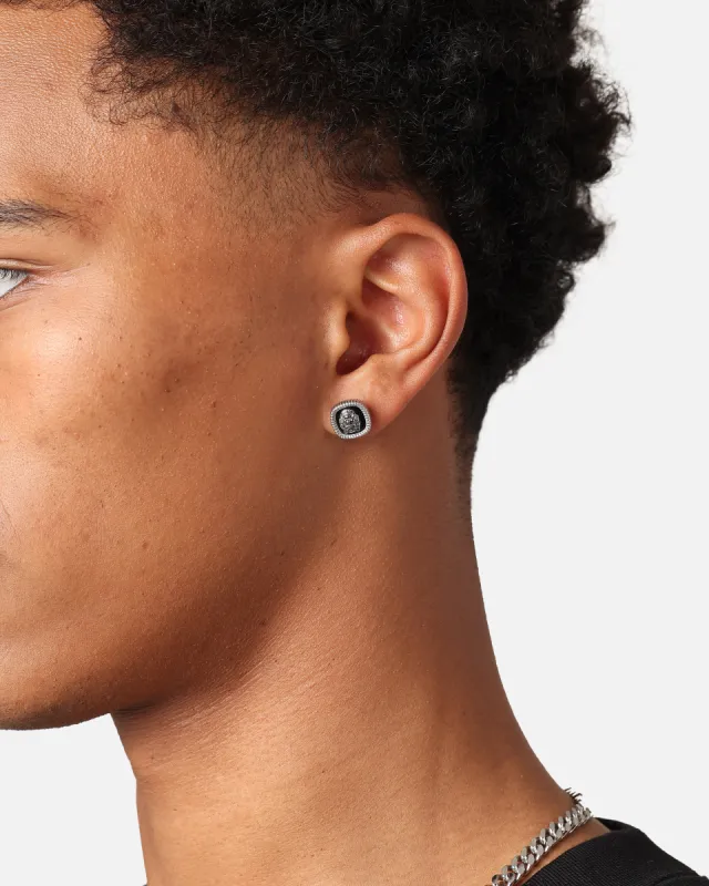 Guess Mainline Lion King 13mm Earrings Silver sold by Culture Kings