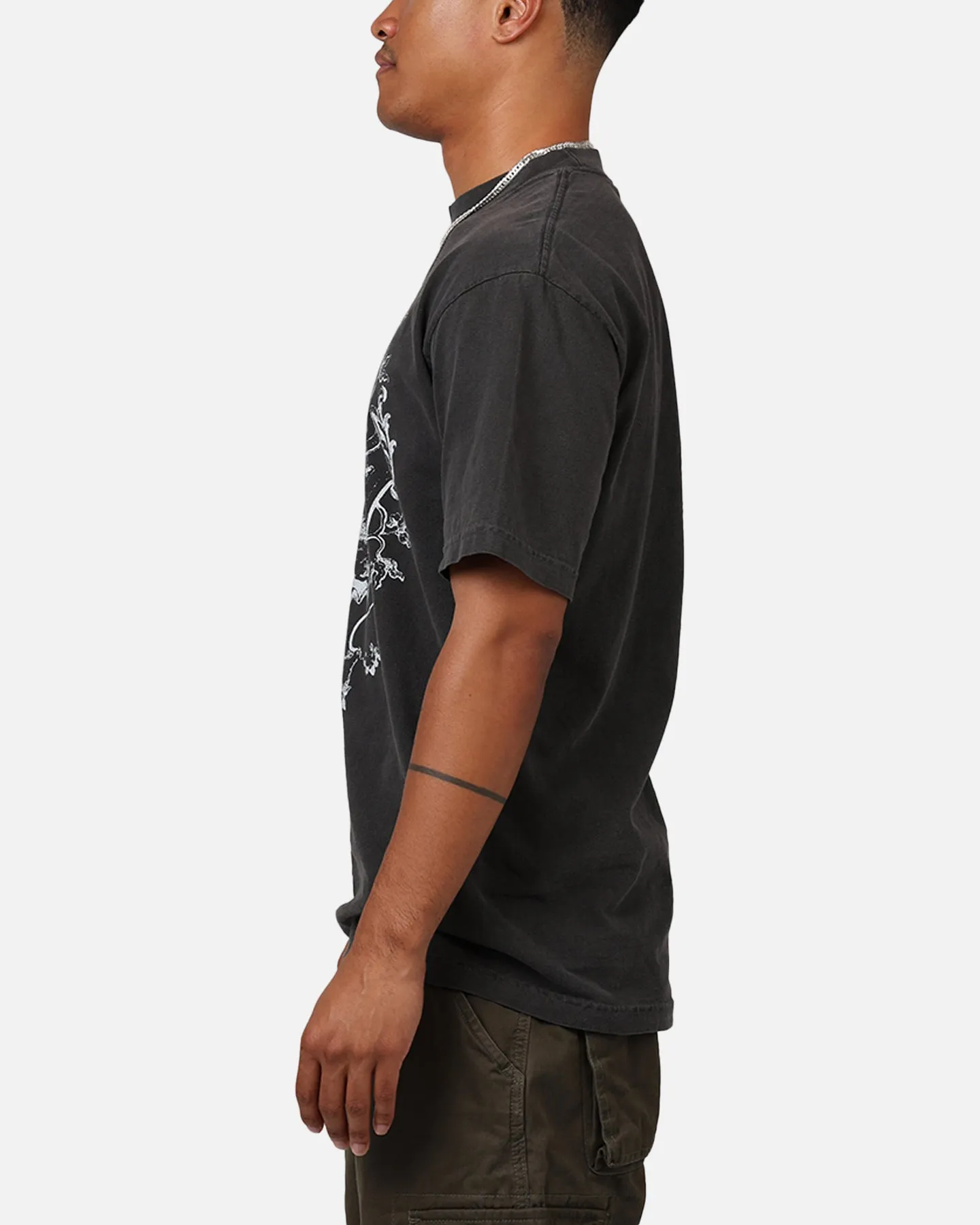 Strawberry Badge T-Shirt Vintage Black sold by Culture Kings product image thumbnail 5