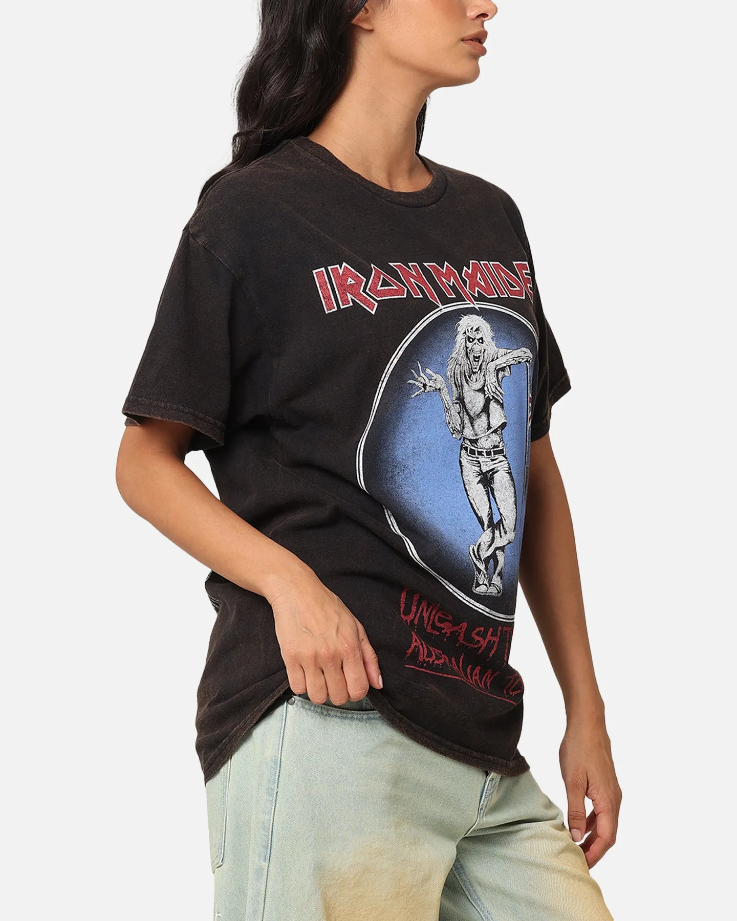 Iron Maiden Unleash Tour Vintage T-Shirt Black Vintage sold by Culture Kings product image thumbnail 5