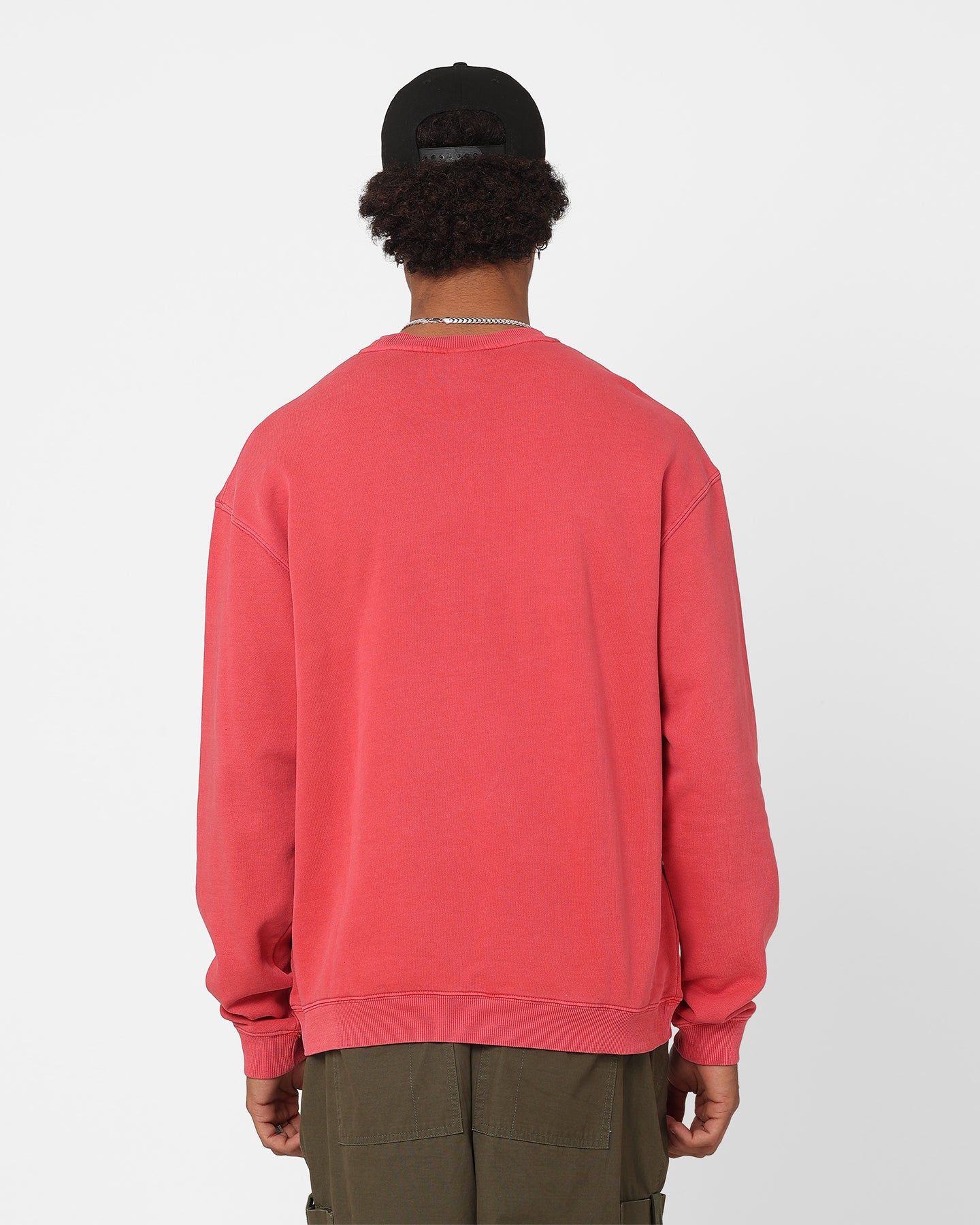 Mitchell & Ness Chicago Bulls 1996 Champions Crewneck Faded Red sold by Culture Kings product image thumbnail 4