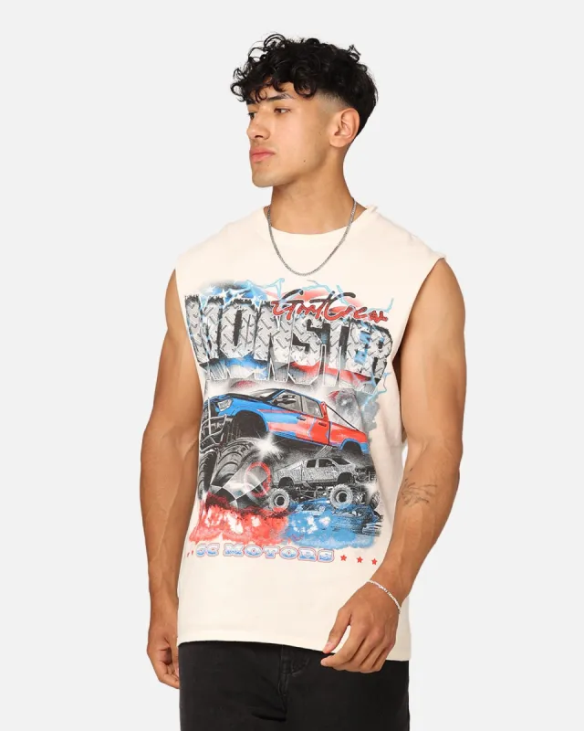 Goat Crew Motors Muscle T-Shirt Off White sold by Culture Kings