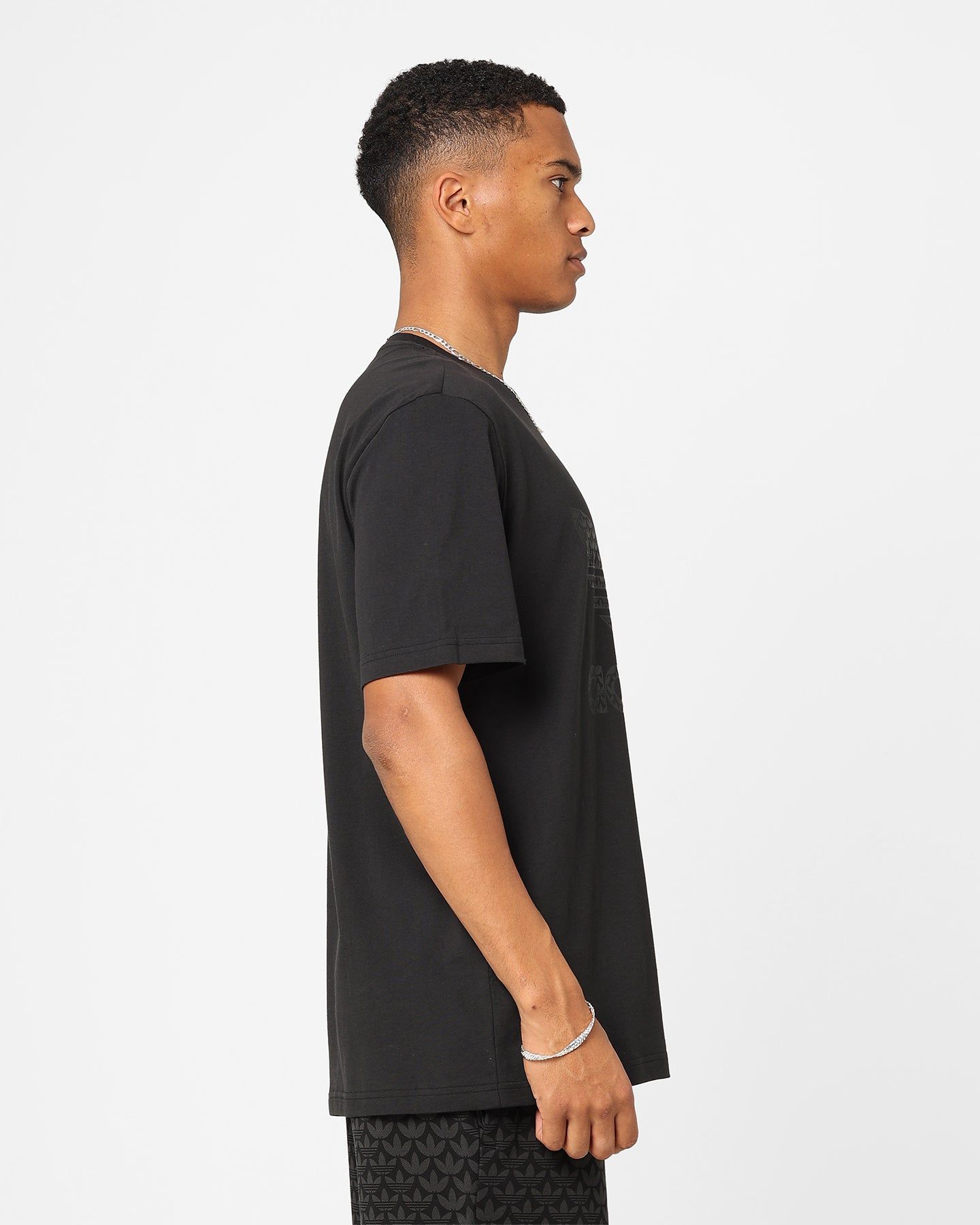 Adidas Adicolour Graphics Monogram T-Shirt Black sold by Culture Kings product image thumbnail 5