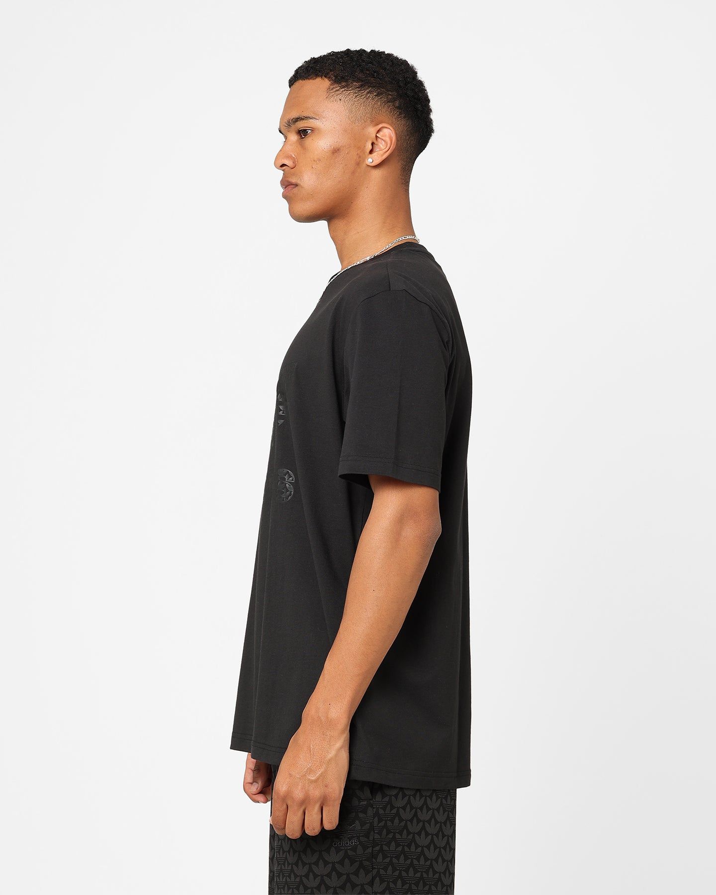 Adidas Adicolour Graphics Monogram T-Shirt Black sold by Culture Kings product image thumbnail 6