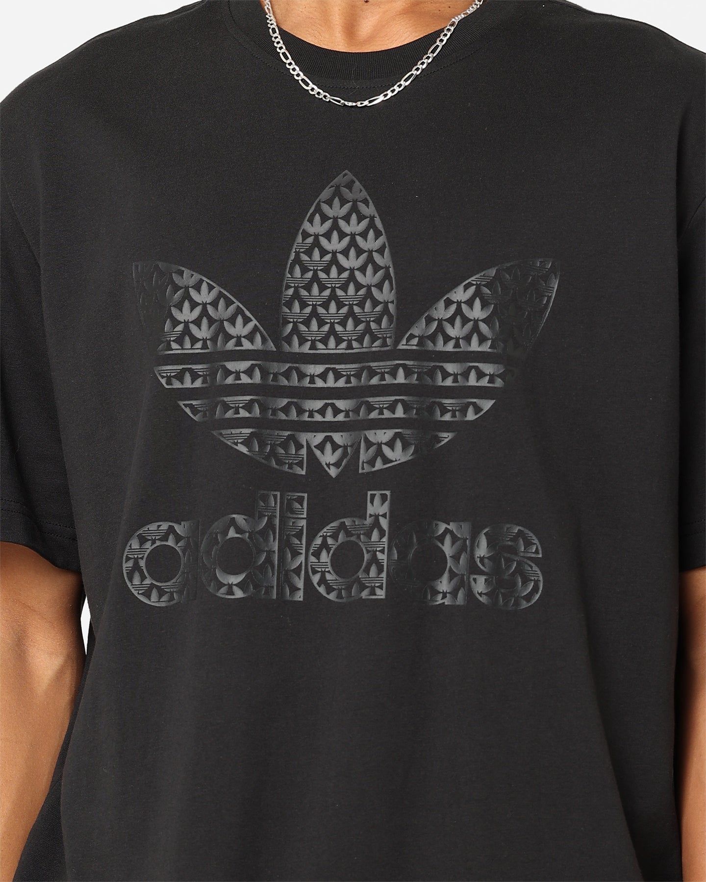 Adidas Adicolour Graphics Monogram T-Shirt Black sold by Culture Kings product image thumbnail 3