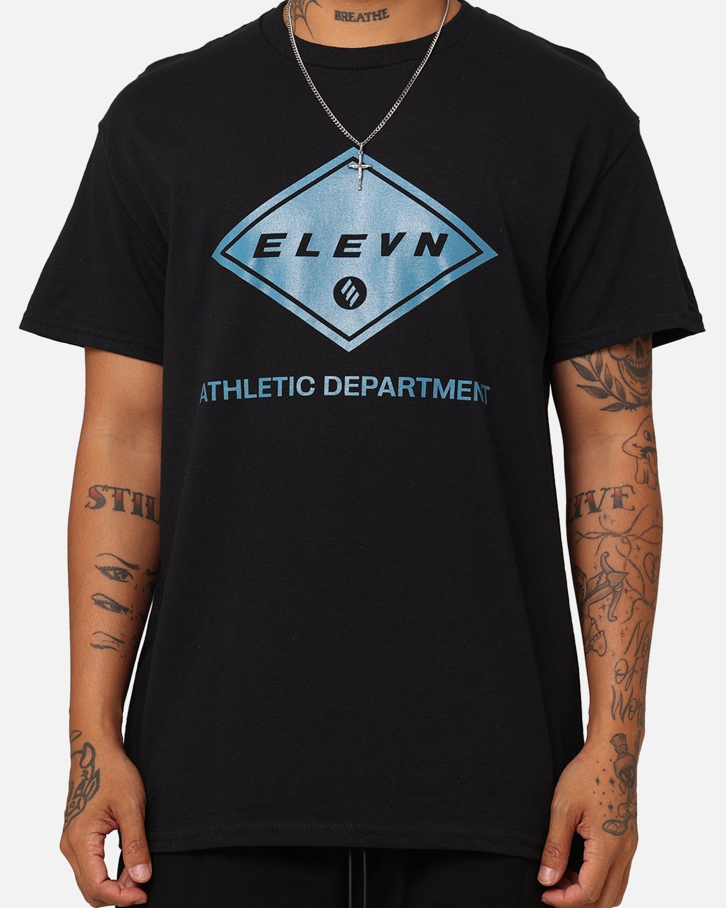 Elevn Clothing Co Athletic Department T-Shirt Black sold by Culture Kings product image thumbnail 3